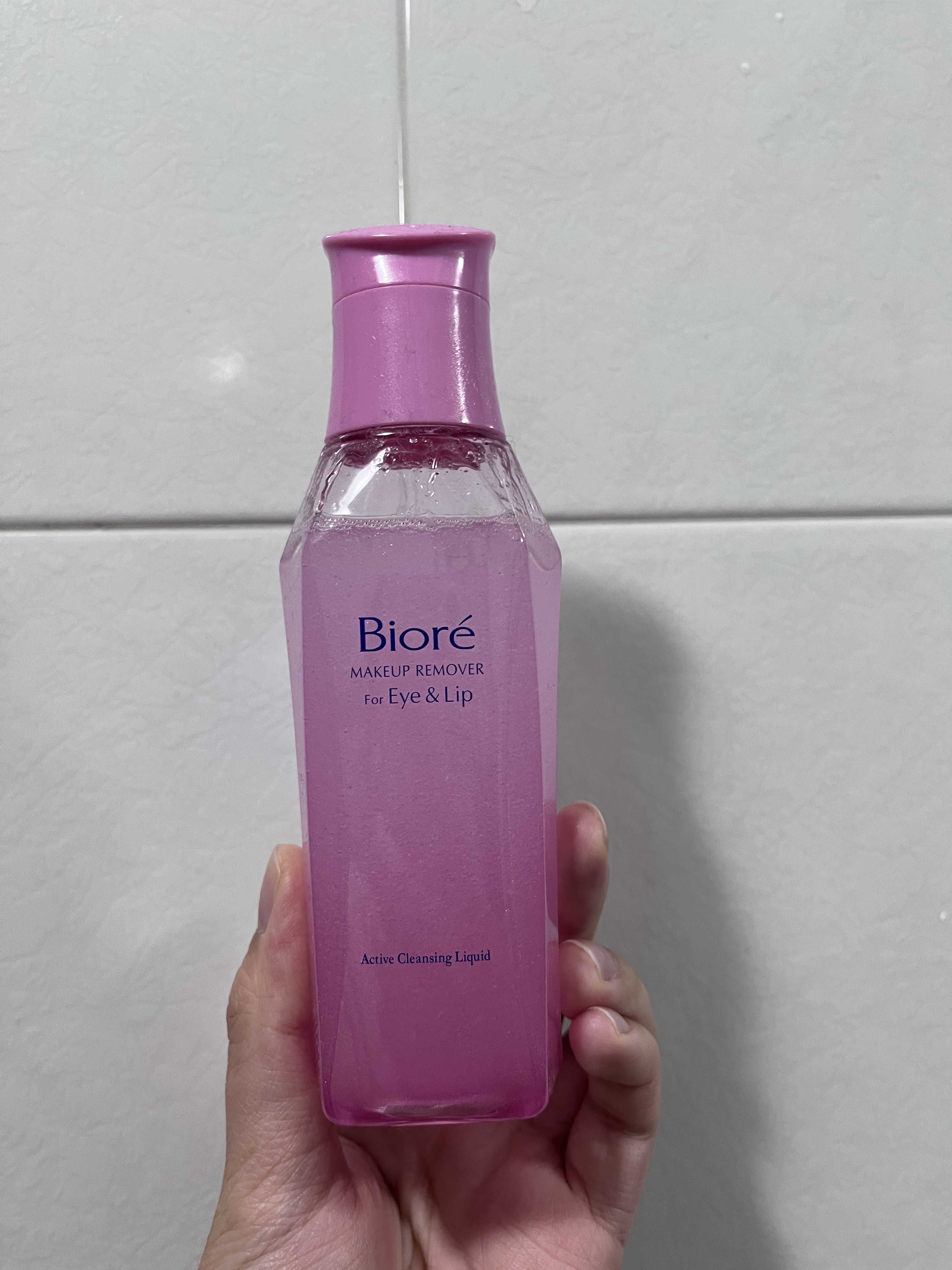 Biore 高效活性眼唇卸妝液 真實評價/實測照片 byj*s 1