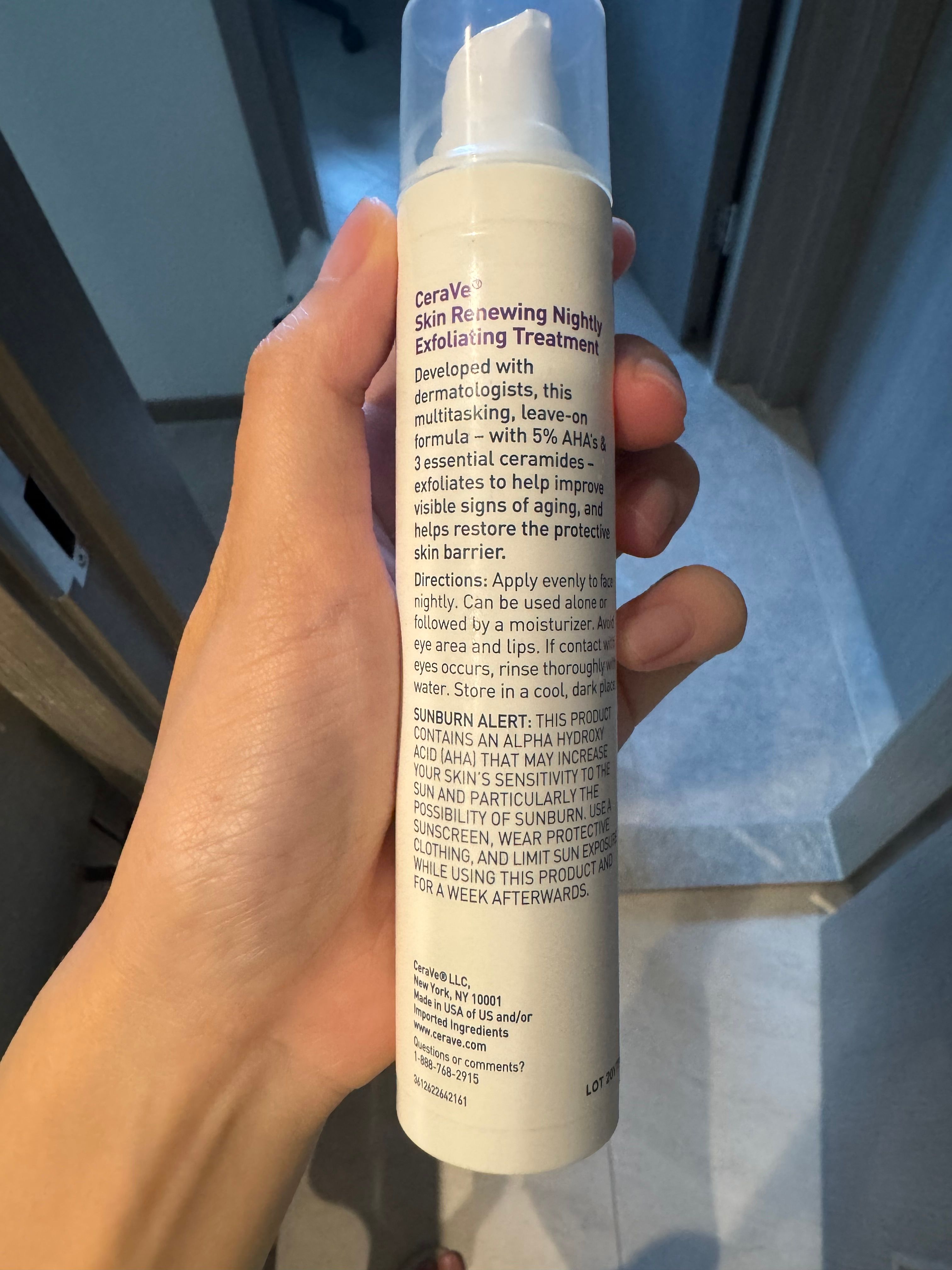 CeraVe 煥膚夜間去角質精華 真實評價/實測照片 byRu**cc 1