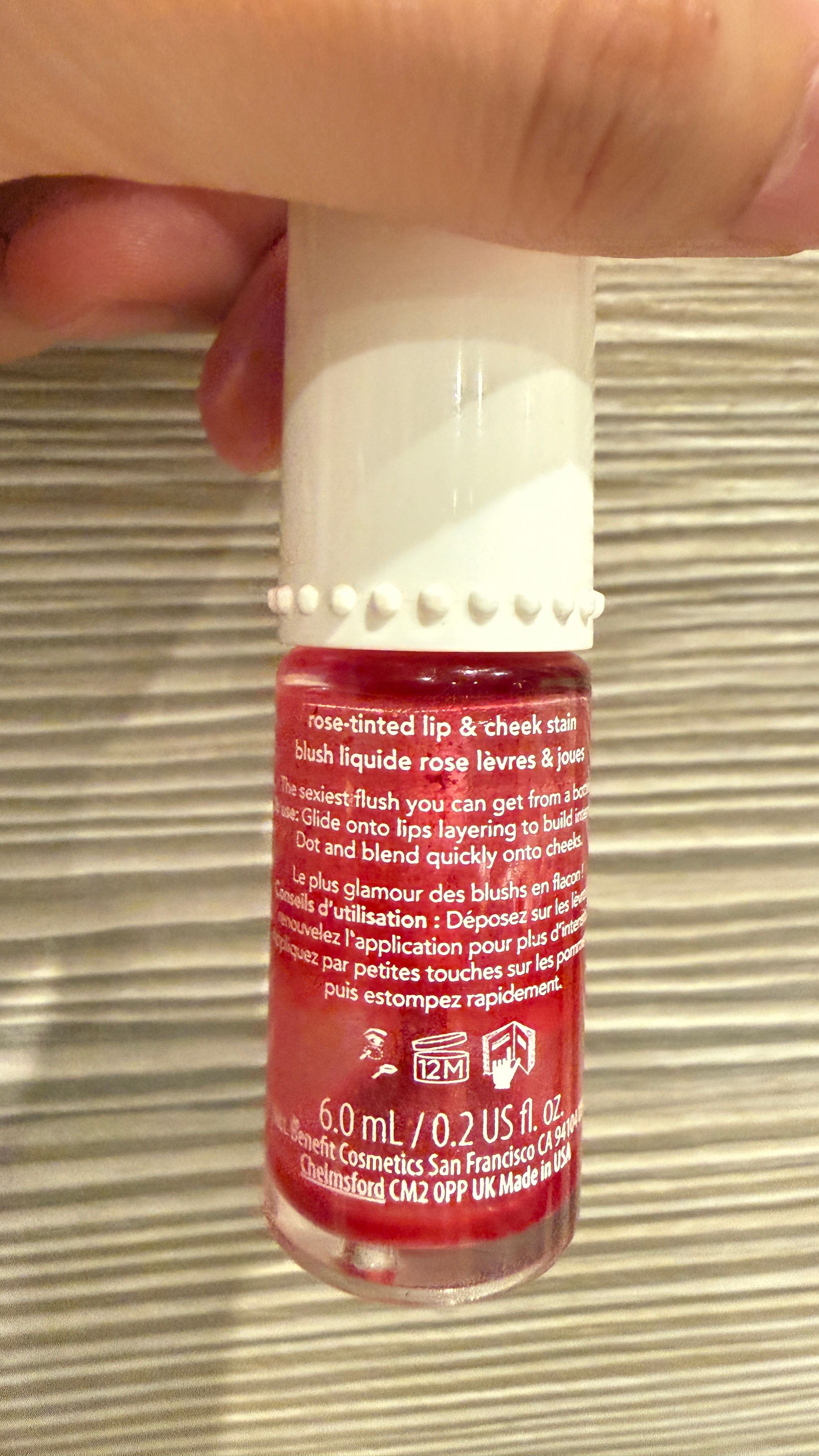 Benefit Cosmetics benetint 玫瑰胭脂水 真實評價/實測照片 byKwo***uen 1