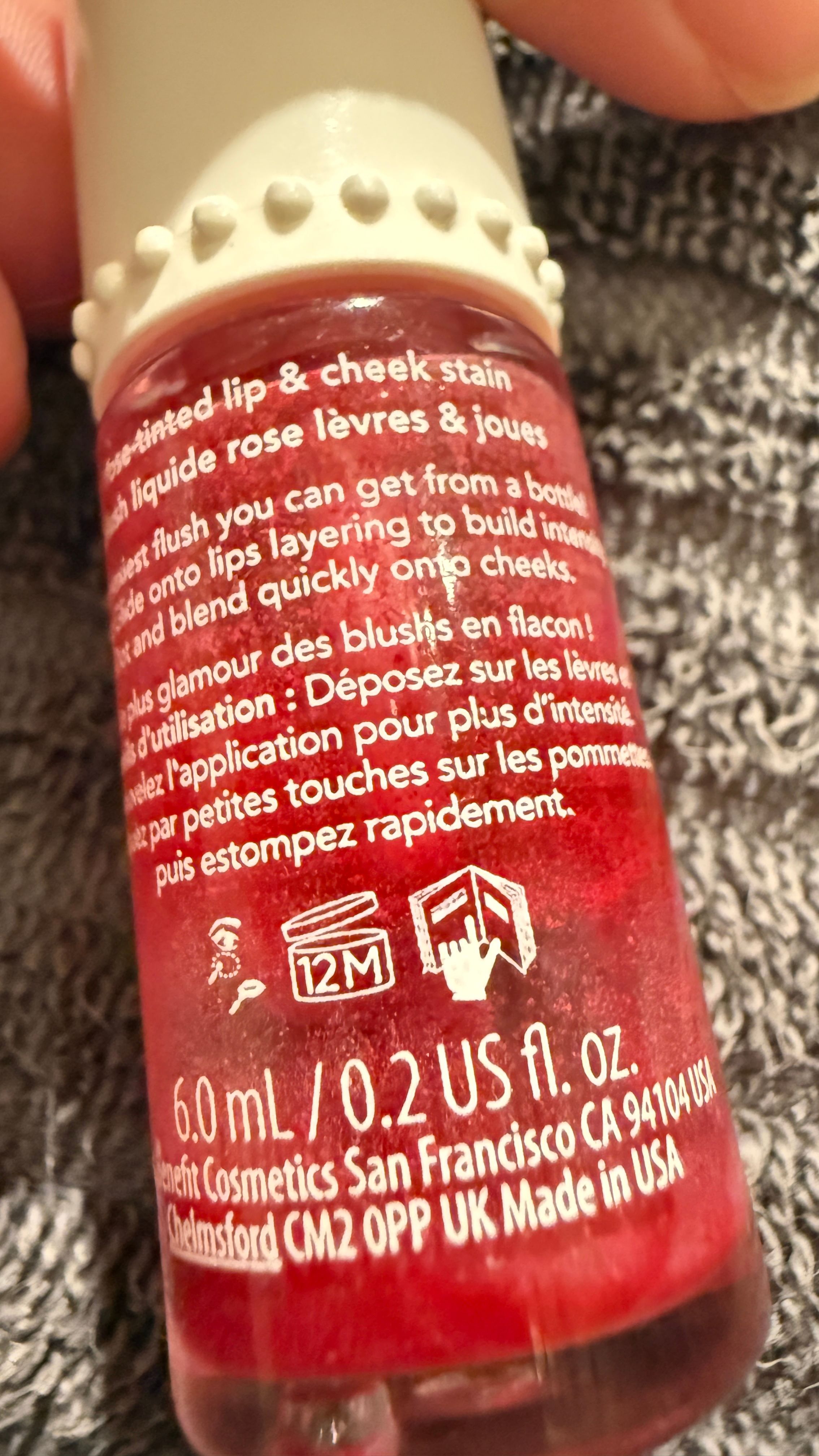 Benefit Cosmetics benetint 玫瑰胭脂水 真實評價/實測照片 byMic***han 2