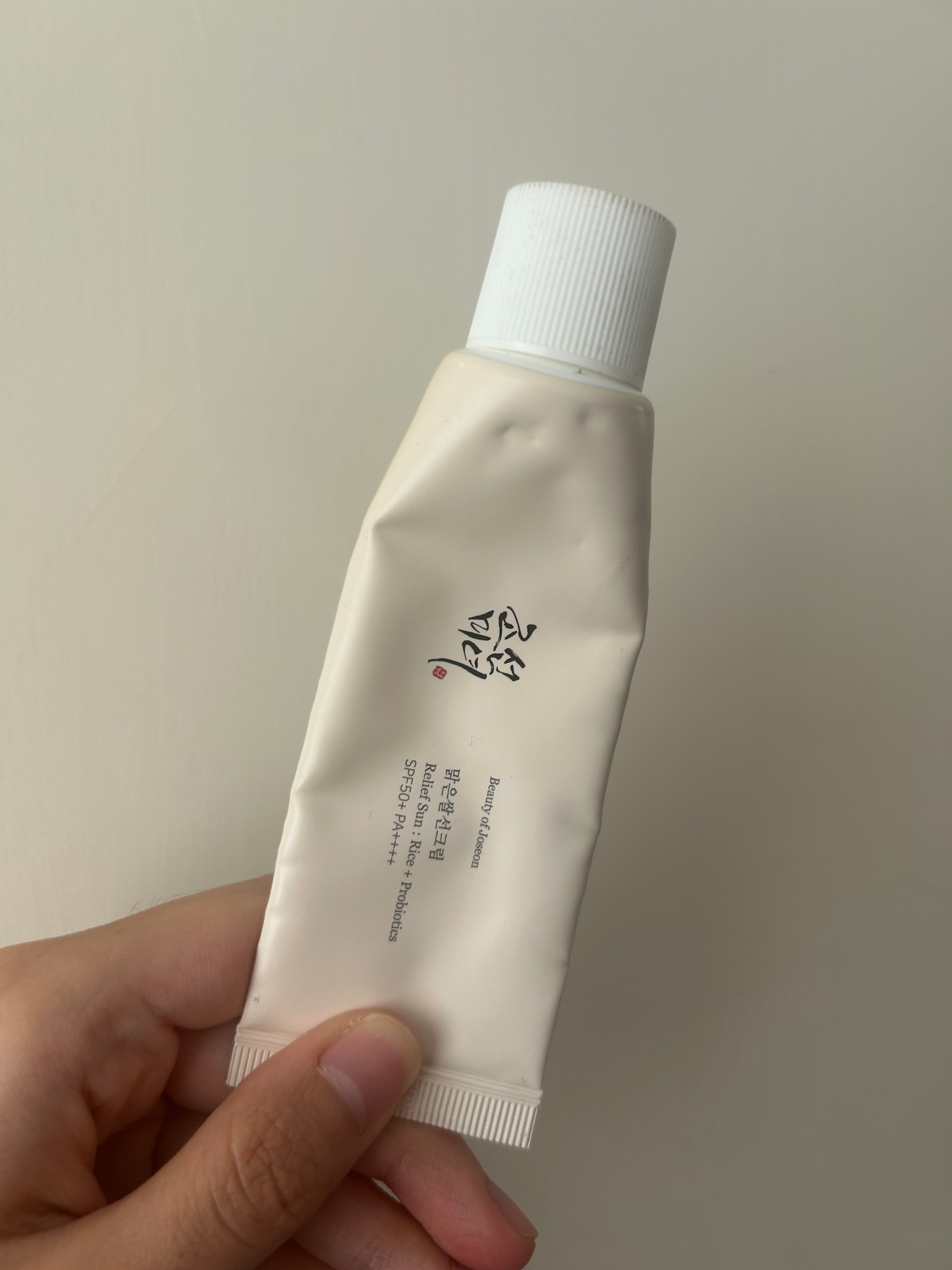 Beauty of Joseon 有機米糠益力菌防曬霜 真實評價/實測照片 byC*y 2