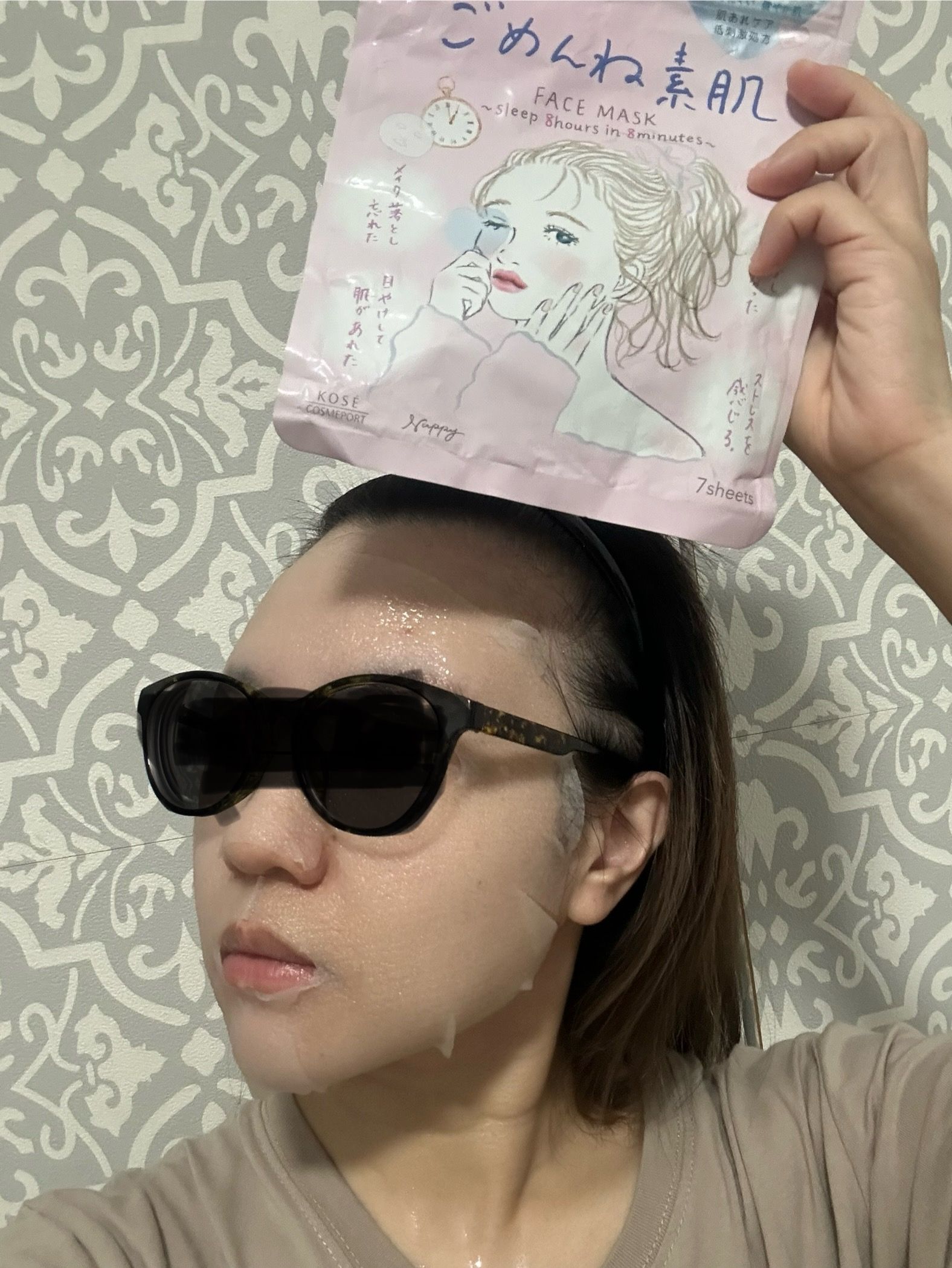 Kose  Kose Cosmeport高絲 Clear Turn急救調膚面膜 真實評價/實測照片 bywas*************com 1