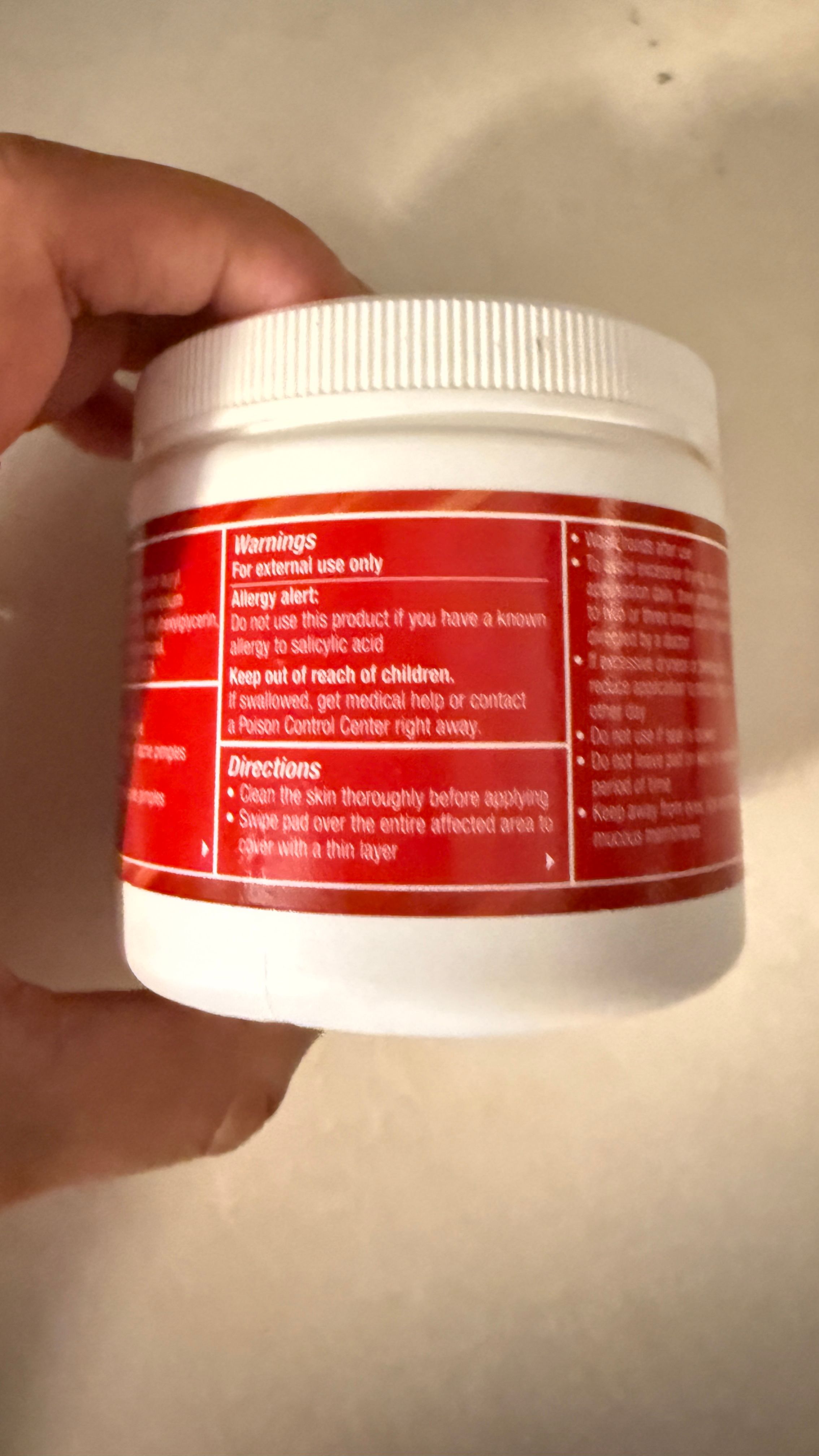 Stridex 2%水楊酸棉片 真實評價/實測照片 byH***n 2