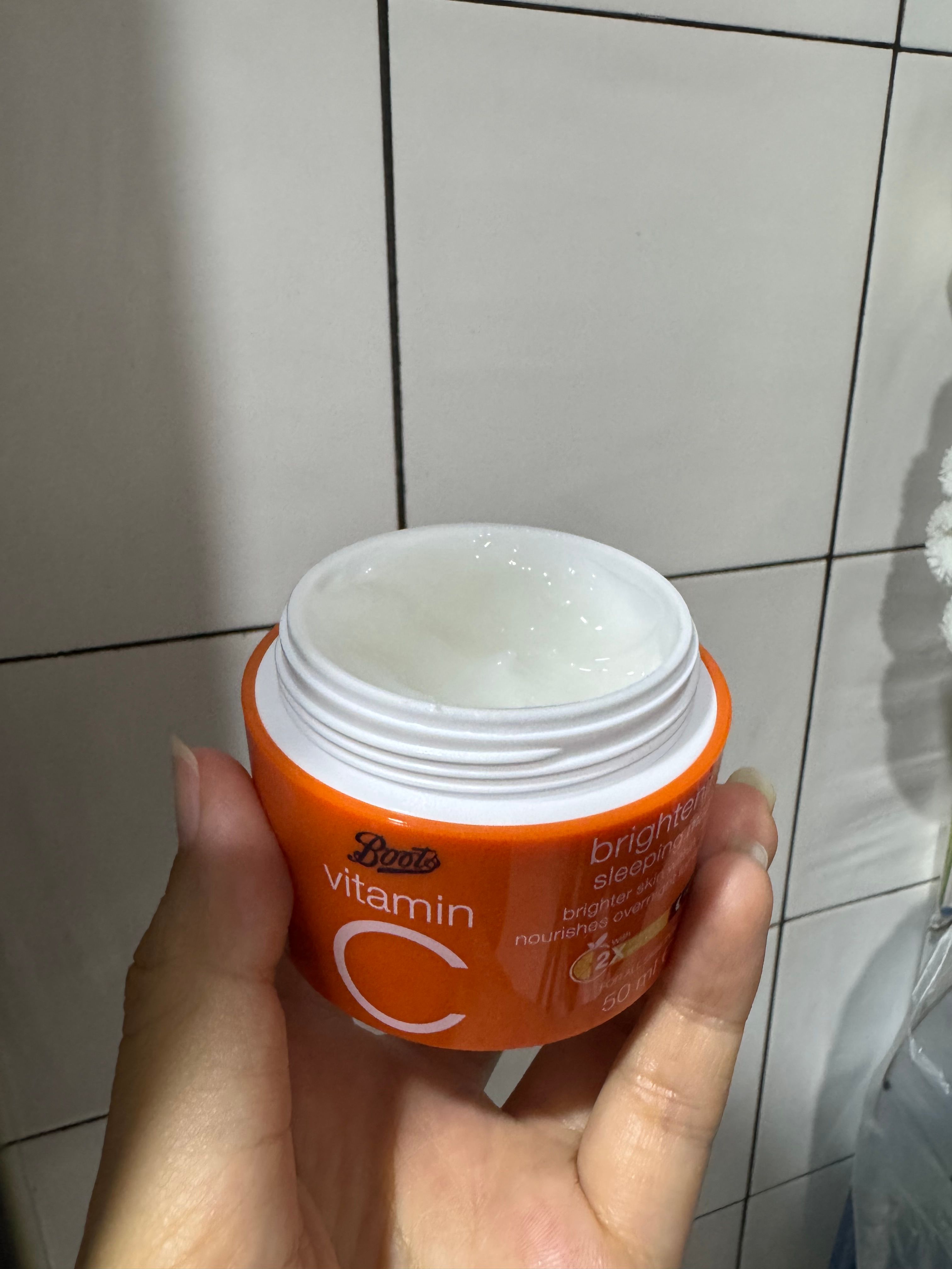 Boots 維他命C亮白睡眠面膜 真實評價/實測照片 byMs_***ple 1