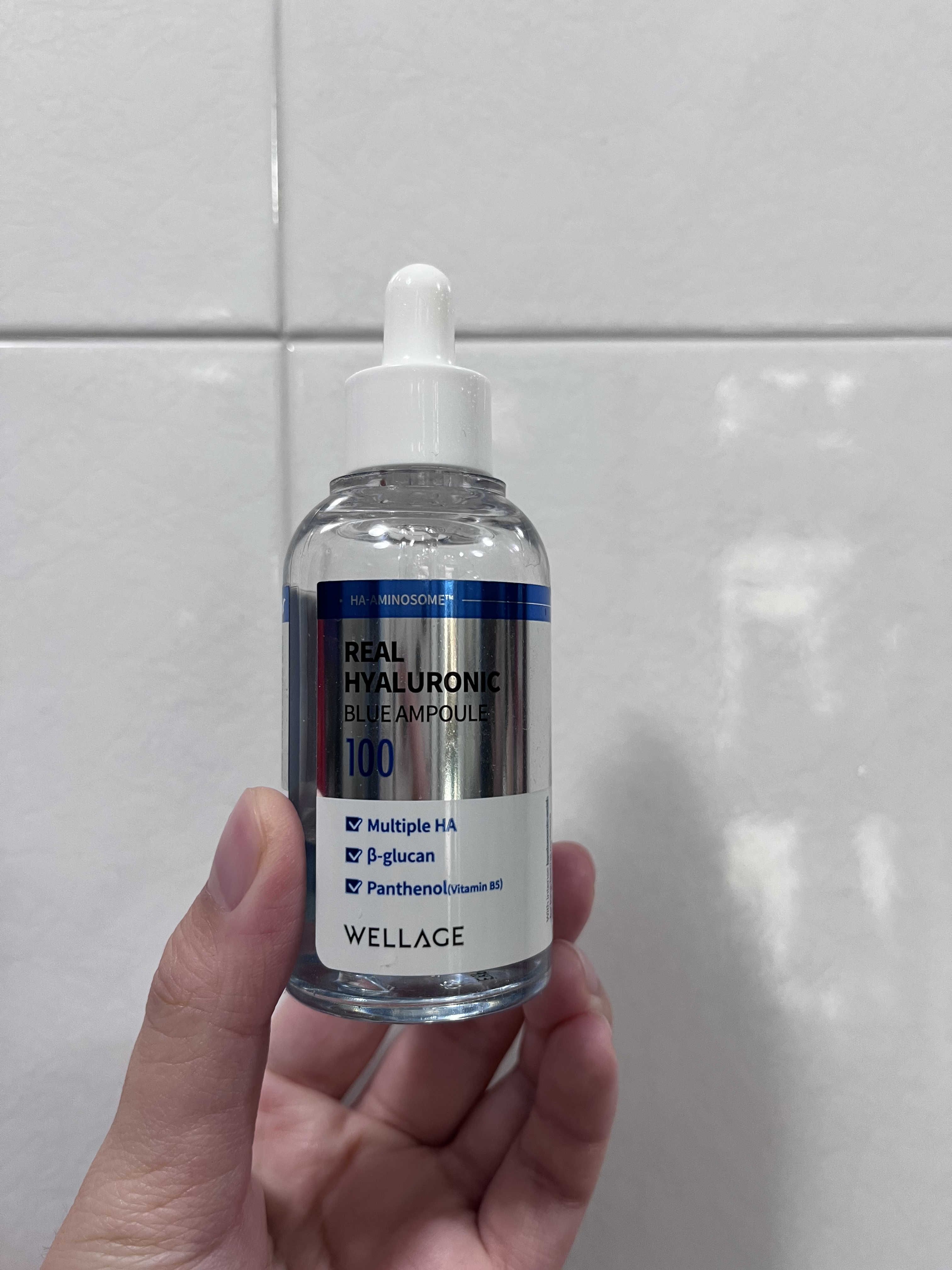 WELLAGE 唯拉珠 純透明質酸保濕精華 真實評價/實測照片 byj*s 1