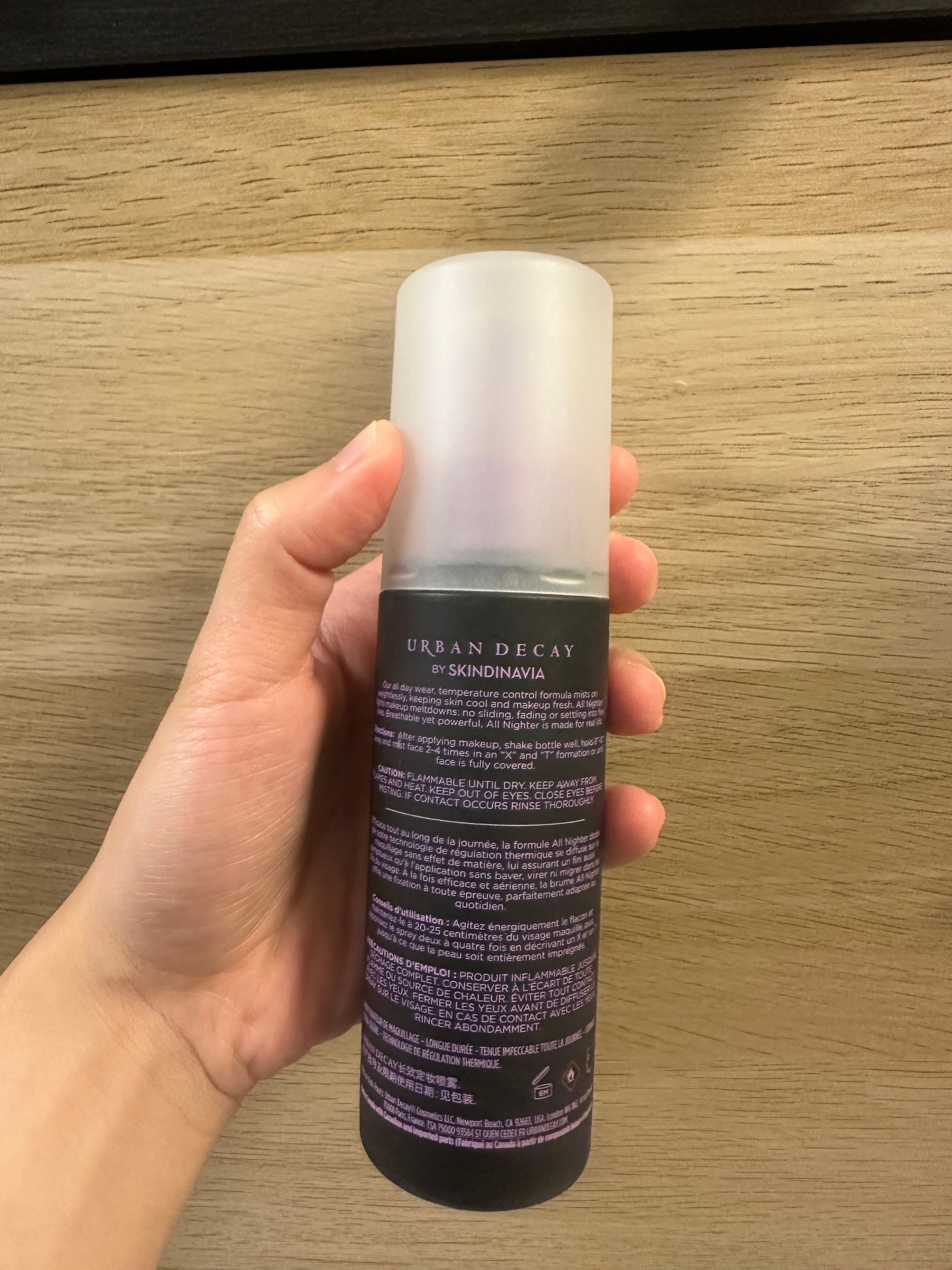Urban Decay 持久定妝噴霧 真實評價/實測照片 bysiu***sin 1