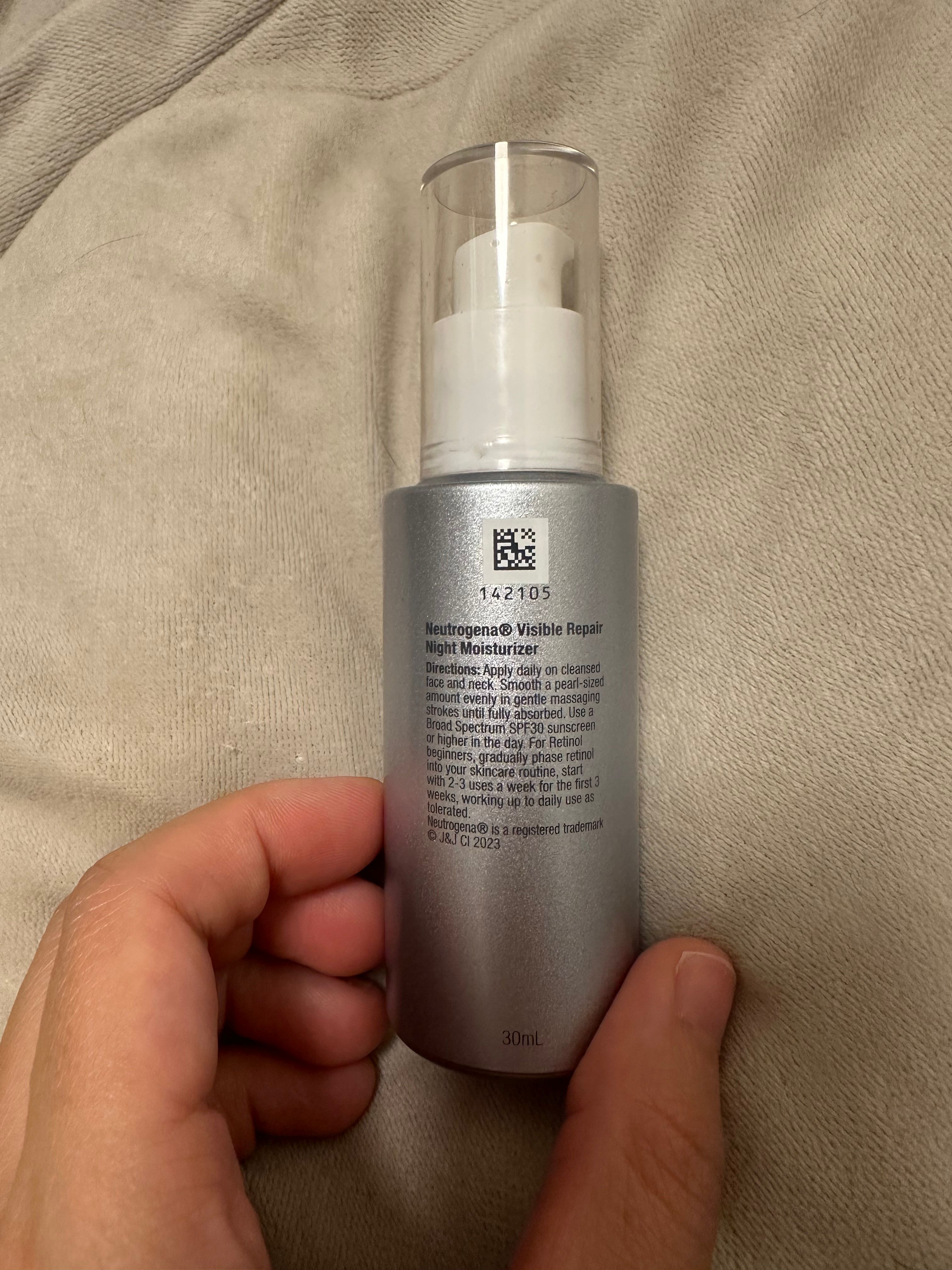 Neutrogena 露得清 Neutrogena 維A醇抗皺修護精華 30毫升 真實評價/實測照片 bysiu***sin 2