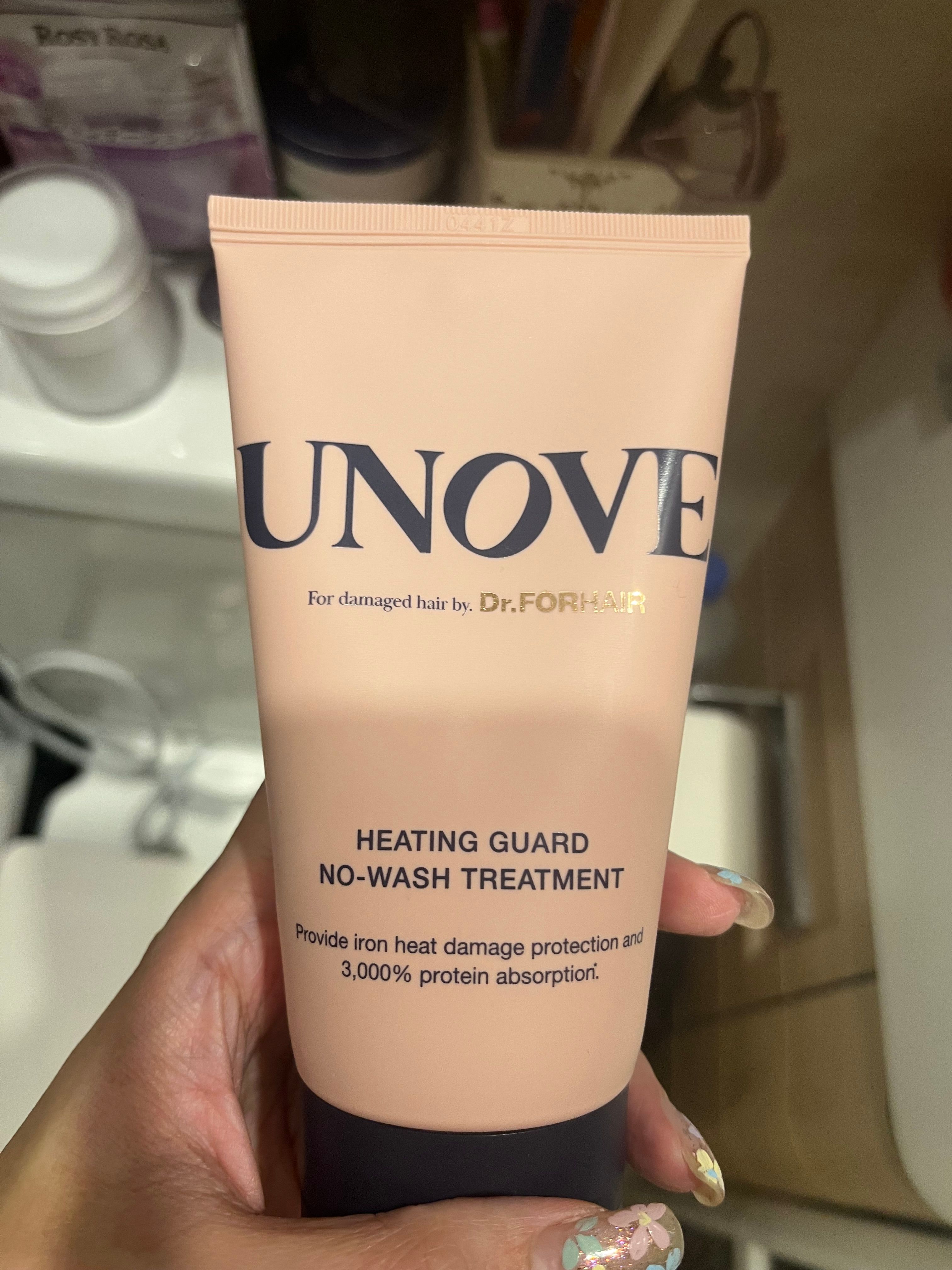 Unove 免沖洗抗熱深層修護髮膜 真實評價/用後感 bywon******bee 1 Unove 免沖洗抗熱深層修護髮膜 真實評價/實測照片 bywon******bee 1