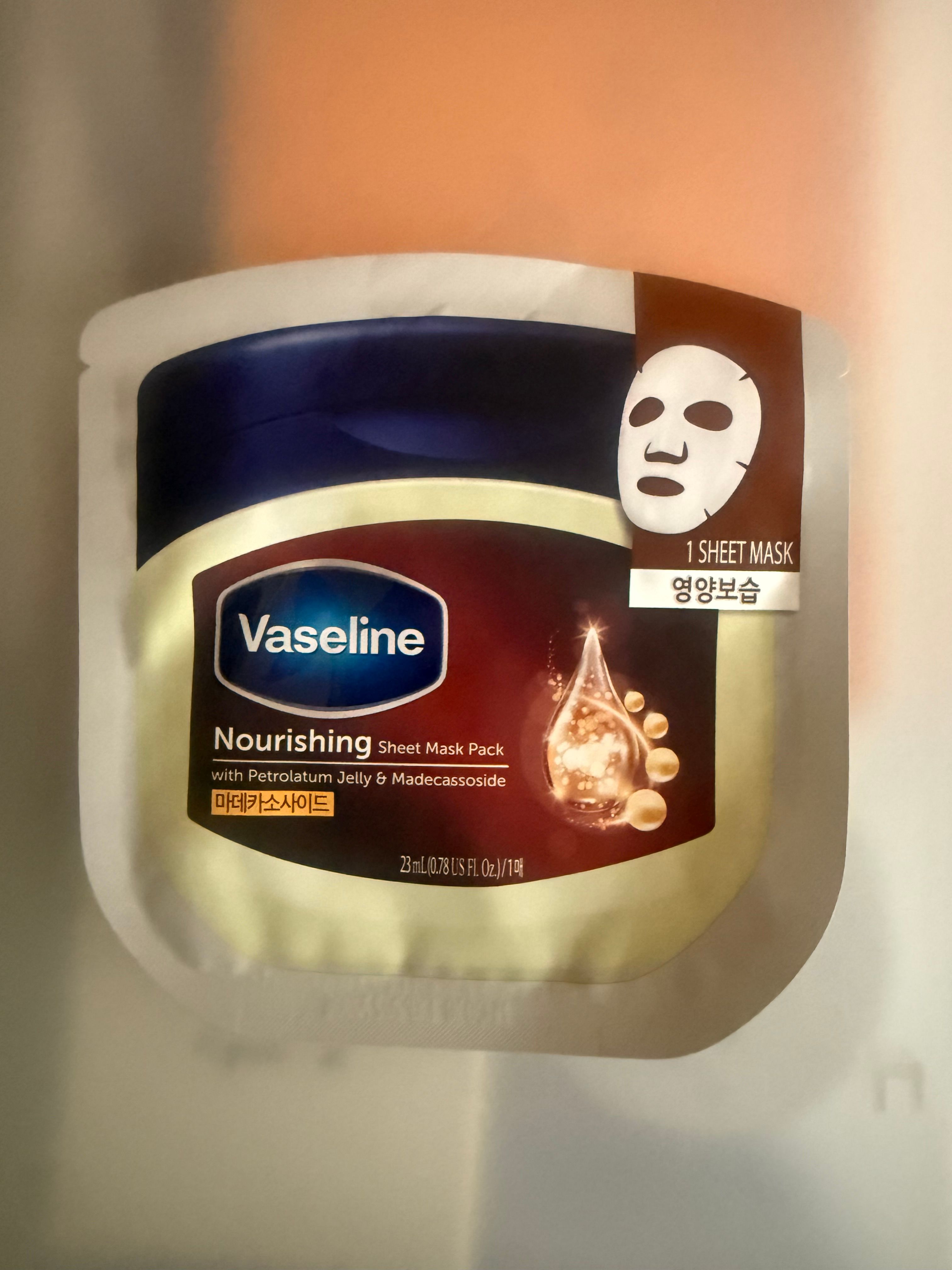 Vaseline 凡士林 凡士林保濕舒緩面膜 真實評價/實測照片 bysAs***InG 2