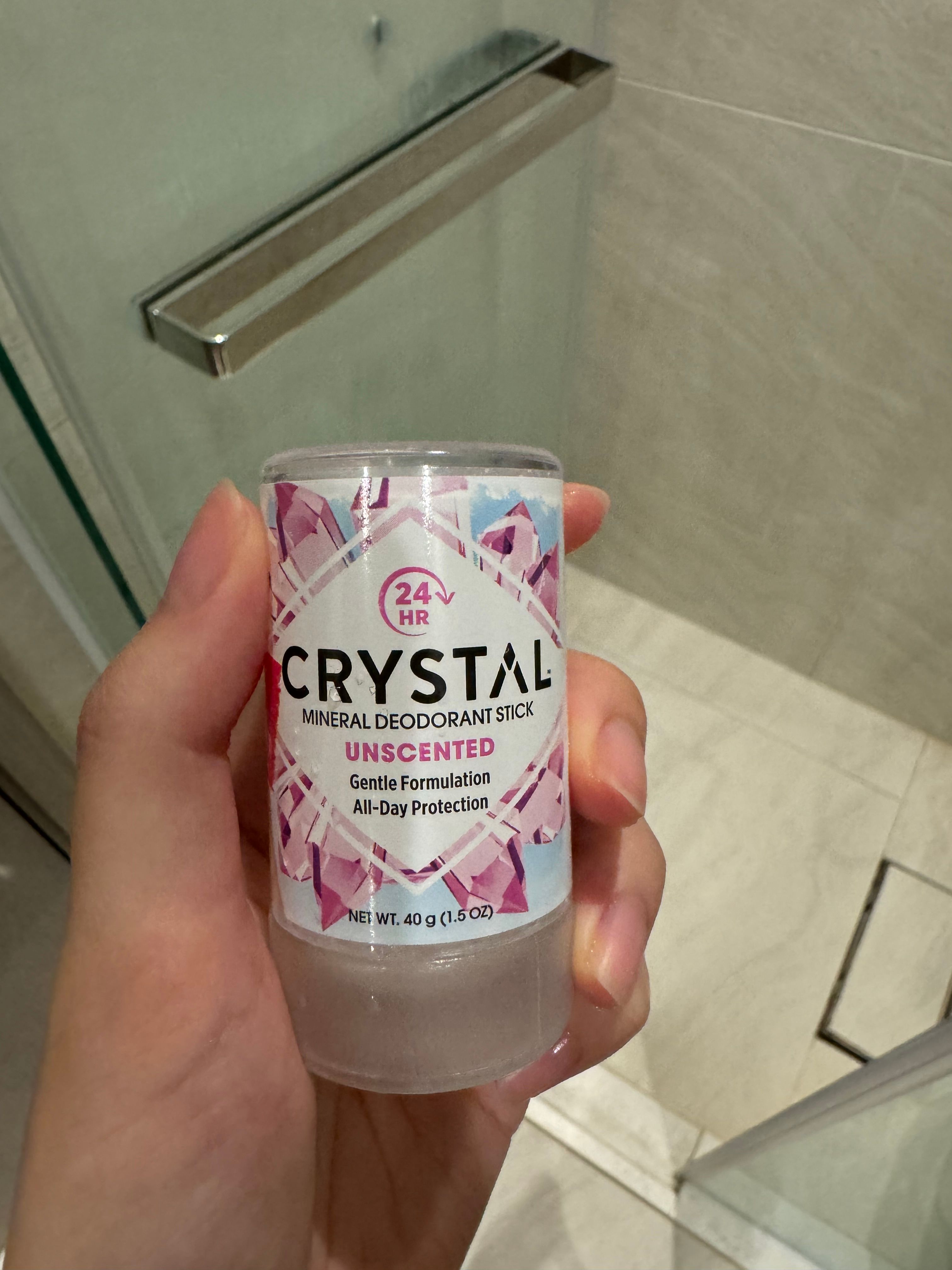 Crystal 止汗水晶 Crystal 身體止汗水晶條 真實評價/實測照片 byRu**cc 2