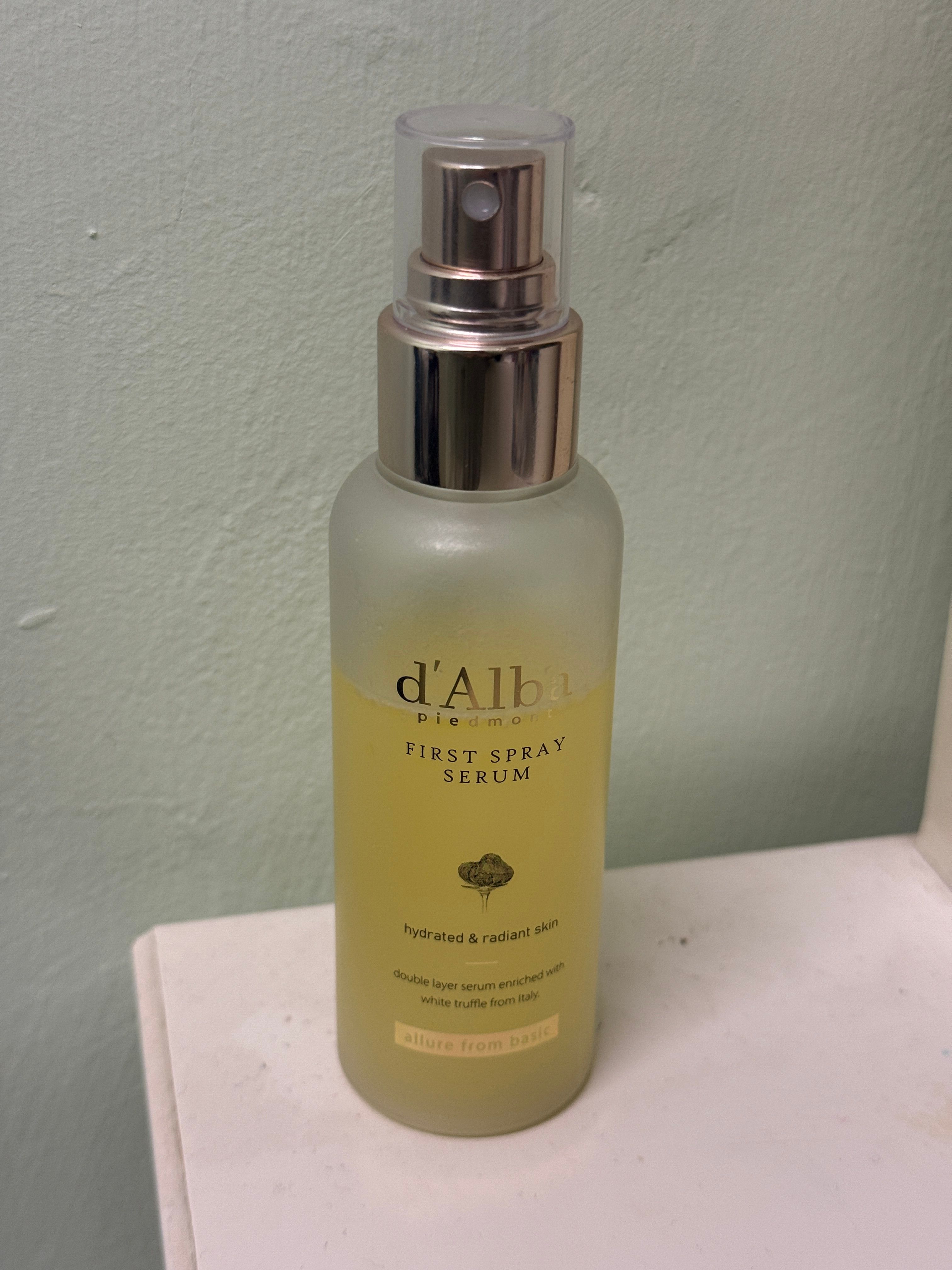 d'Alba 白松露精華保濕噴霧 真實評價/實測照片 byAtl**********ung 1