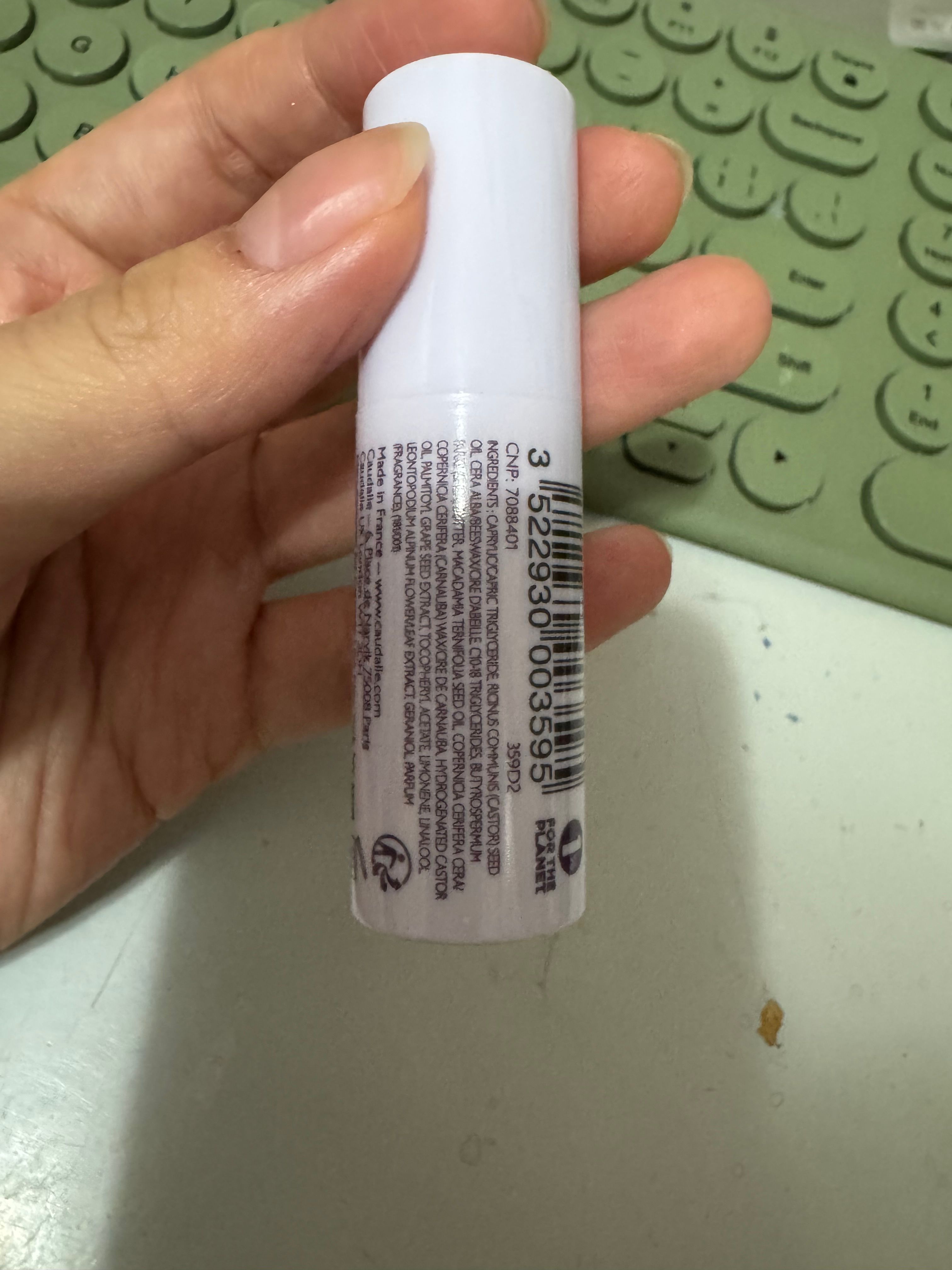 Caudalie 葡萄籽抗氧化護唇膏 真實評價/實測照片 byokk**************com 2
