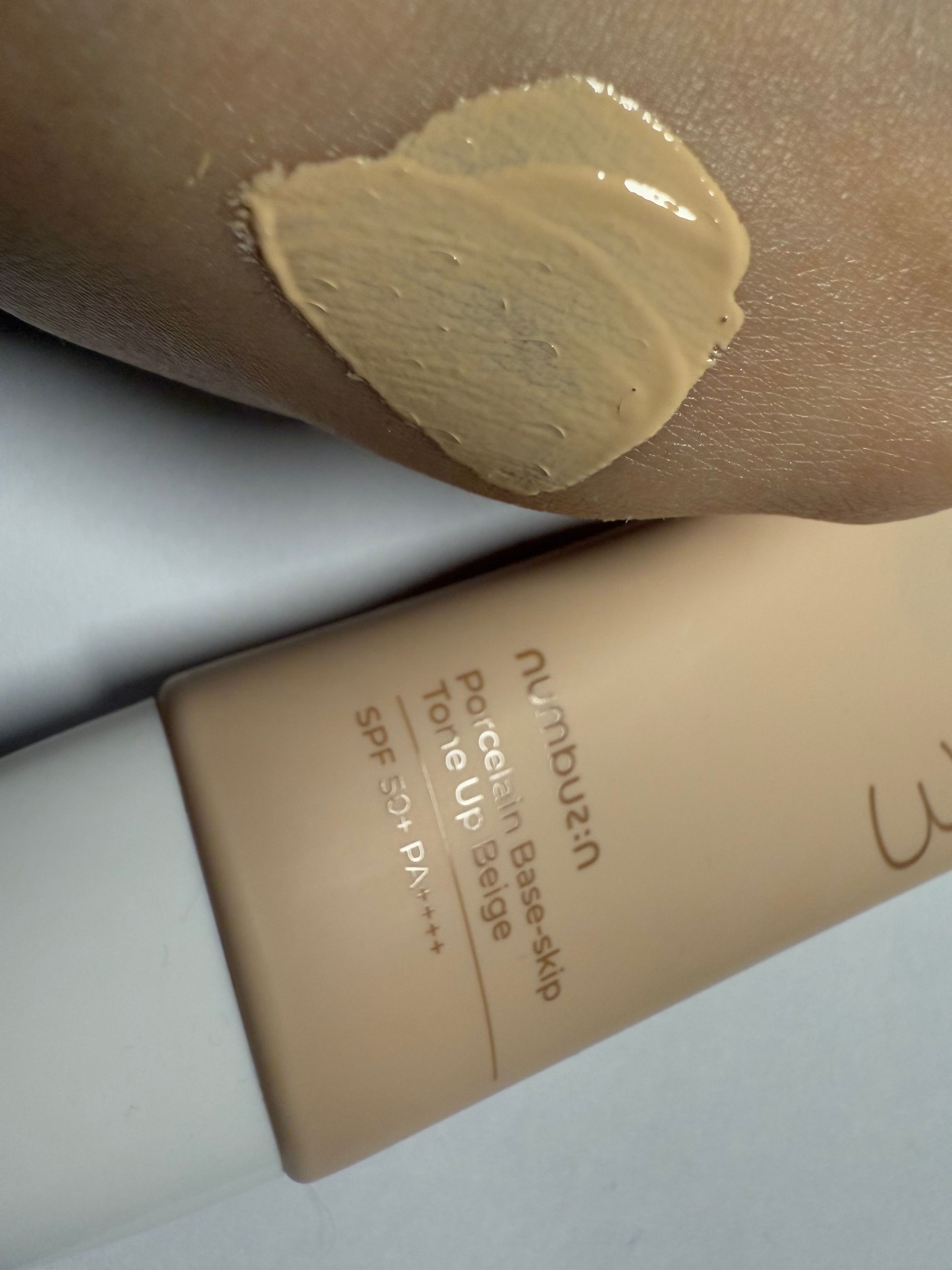 Numbuzin No. 3 陶瓷肌美妝素顏霜 真實評價/實測照片 byDhw***non 1