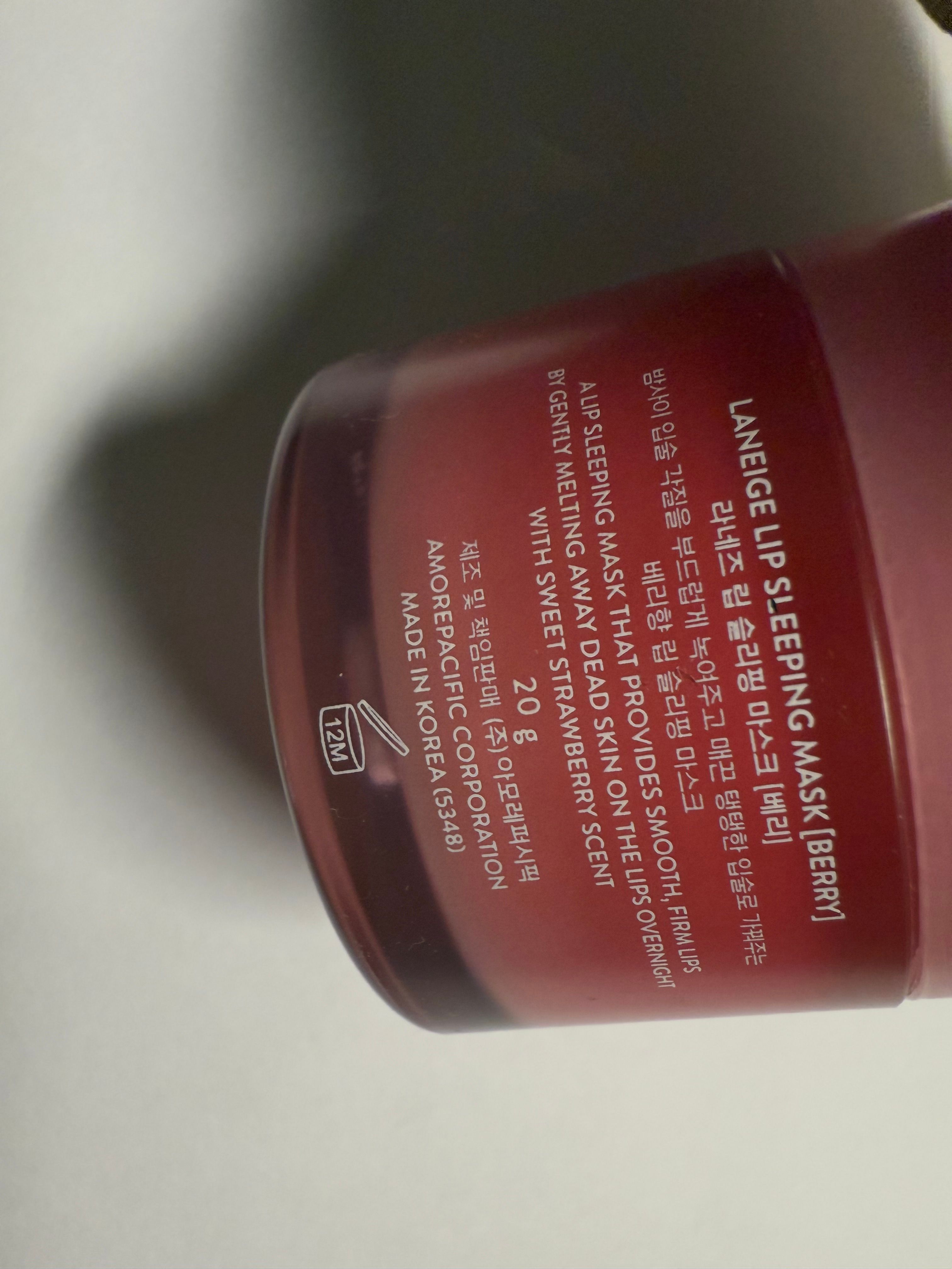 Laneige 水潤修護睡眠唇膜 真實評價/實測照片 byDhw***non 1