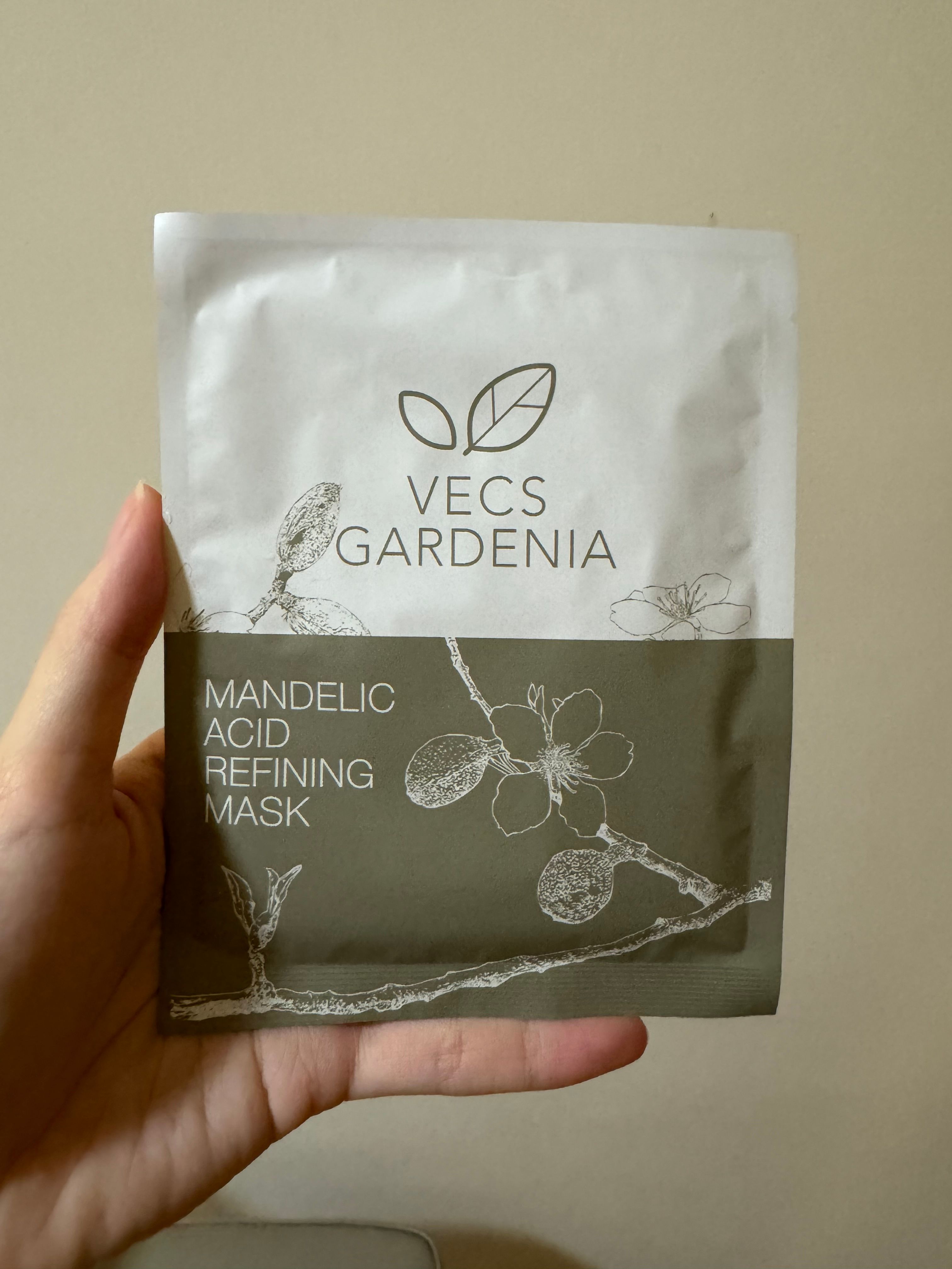 Vecs Gardenia 嘉丹妮爾 杏仁酸亮白淨化面膜 真實評價/實測照片 byRu**cc 1