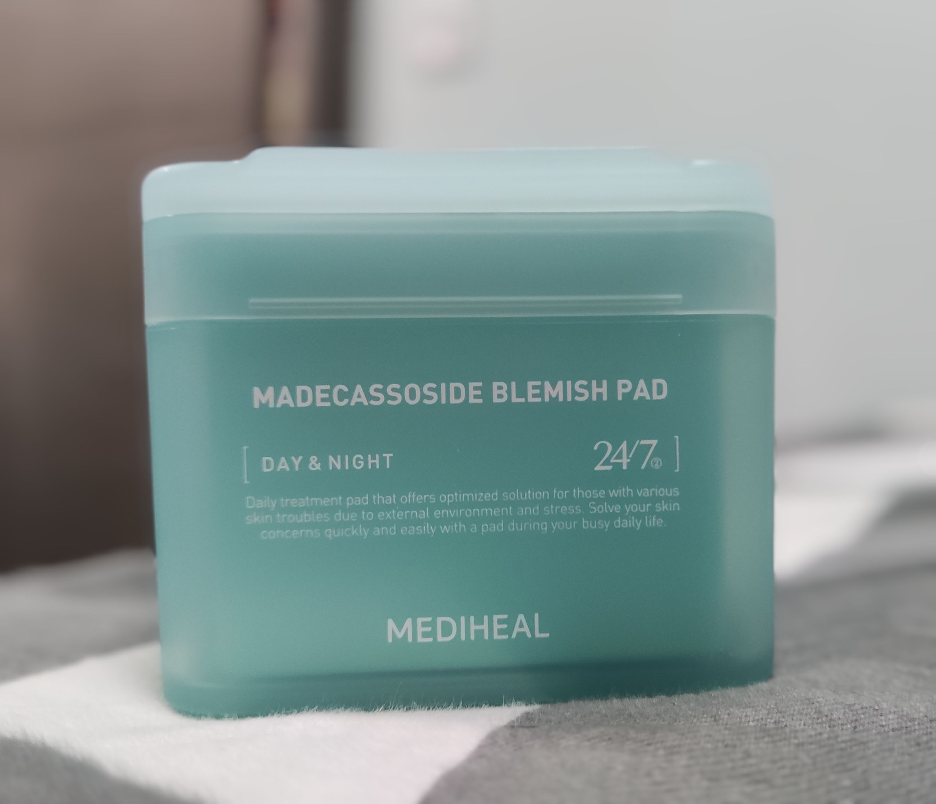Mediheal 積雪草舒緩淡印護理棉片 真實評價/實測照片 byS**A 2