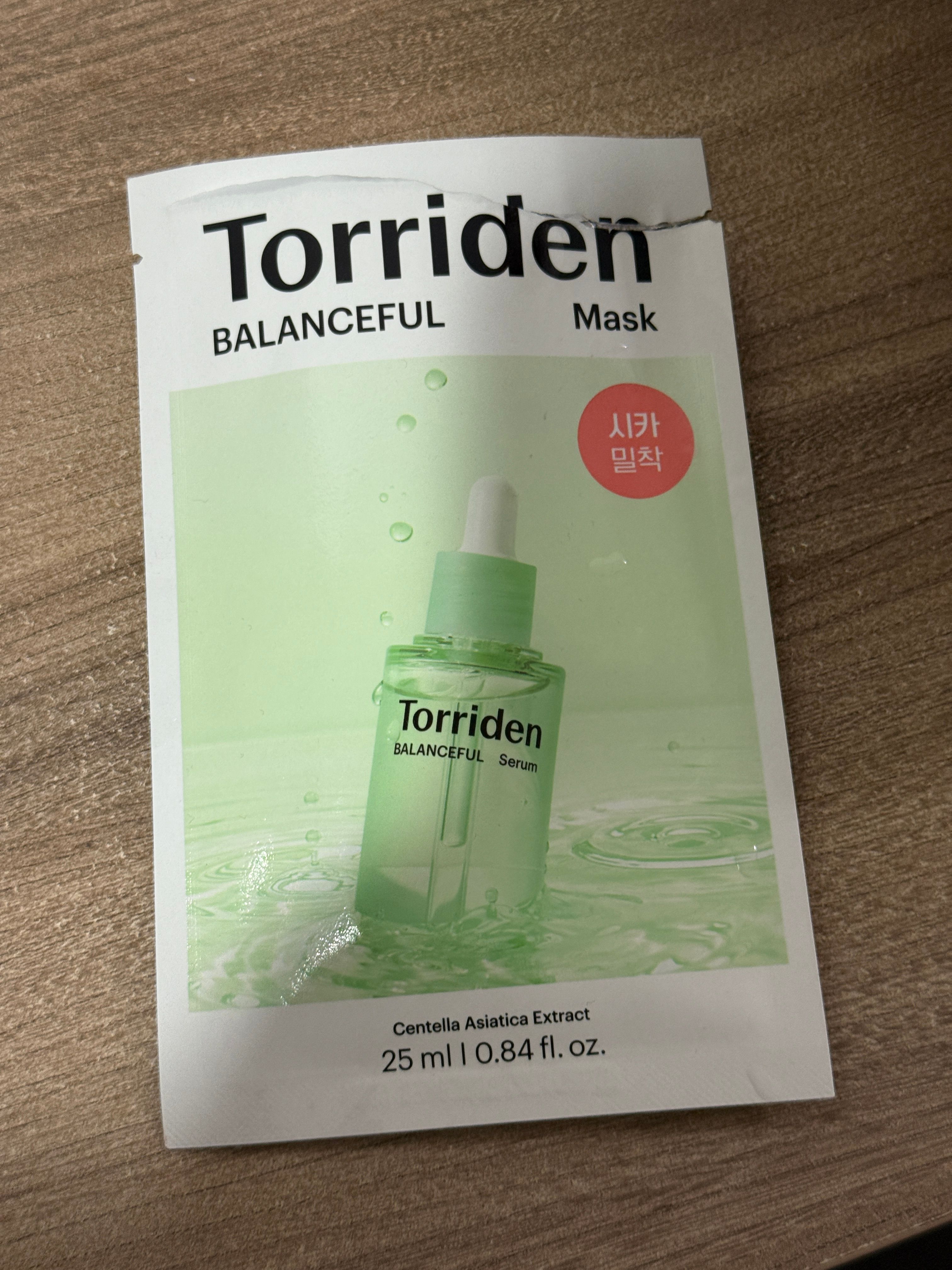 Torriden 積雪草保濕鎮靜面膜 真實評價/實測照片 byAtl**********ung 2