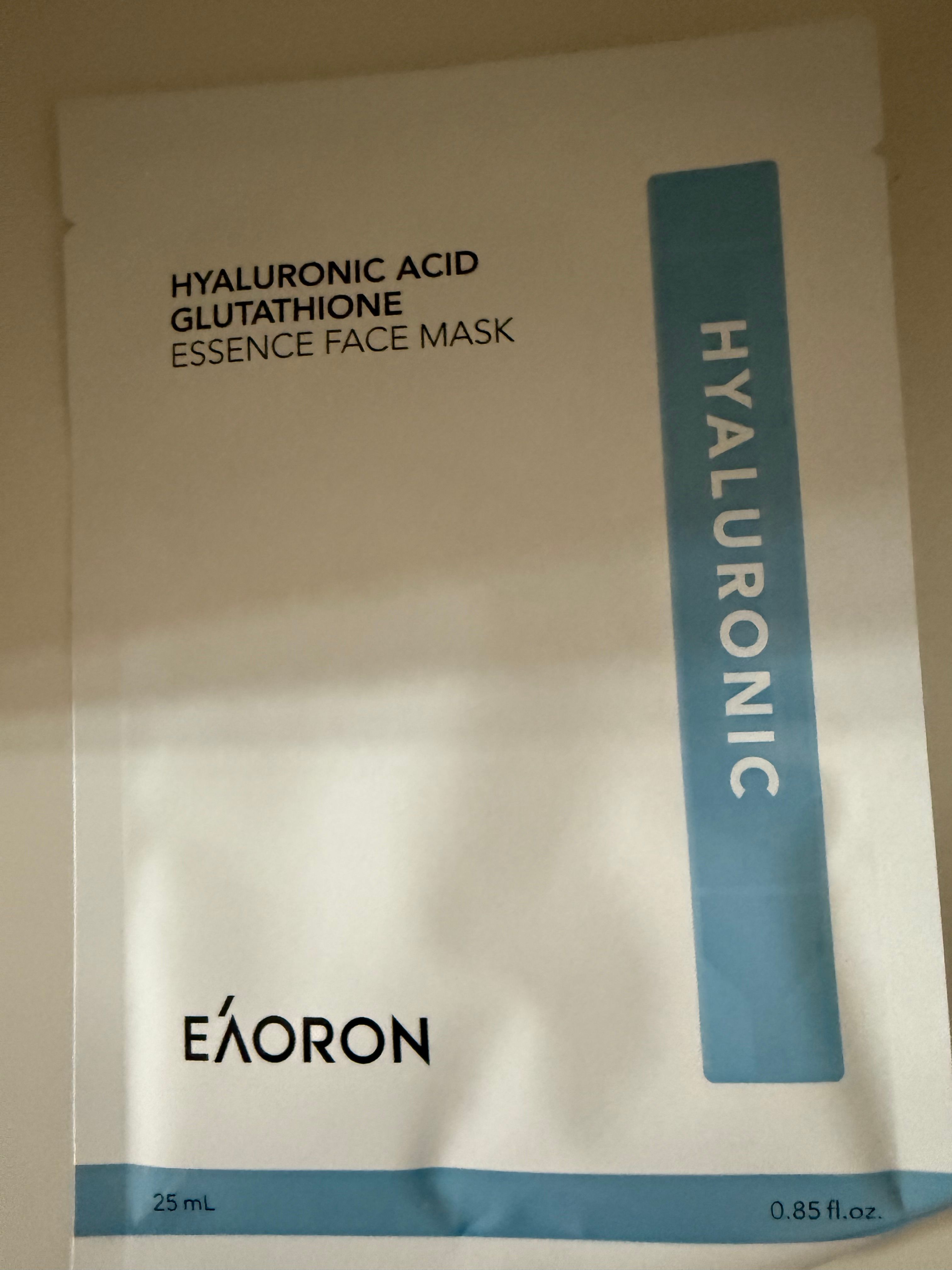 Eaoron 澳容玻尿酸谷胱甘肽水光面膜 真實評價/實測照片 bylau*******************.hk 1
