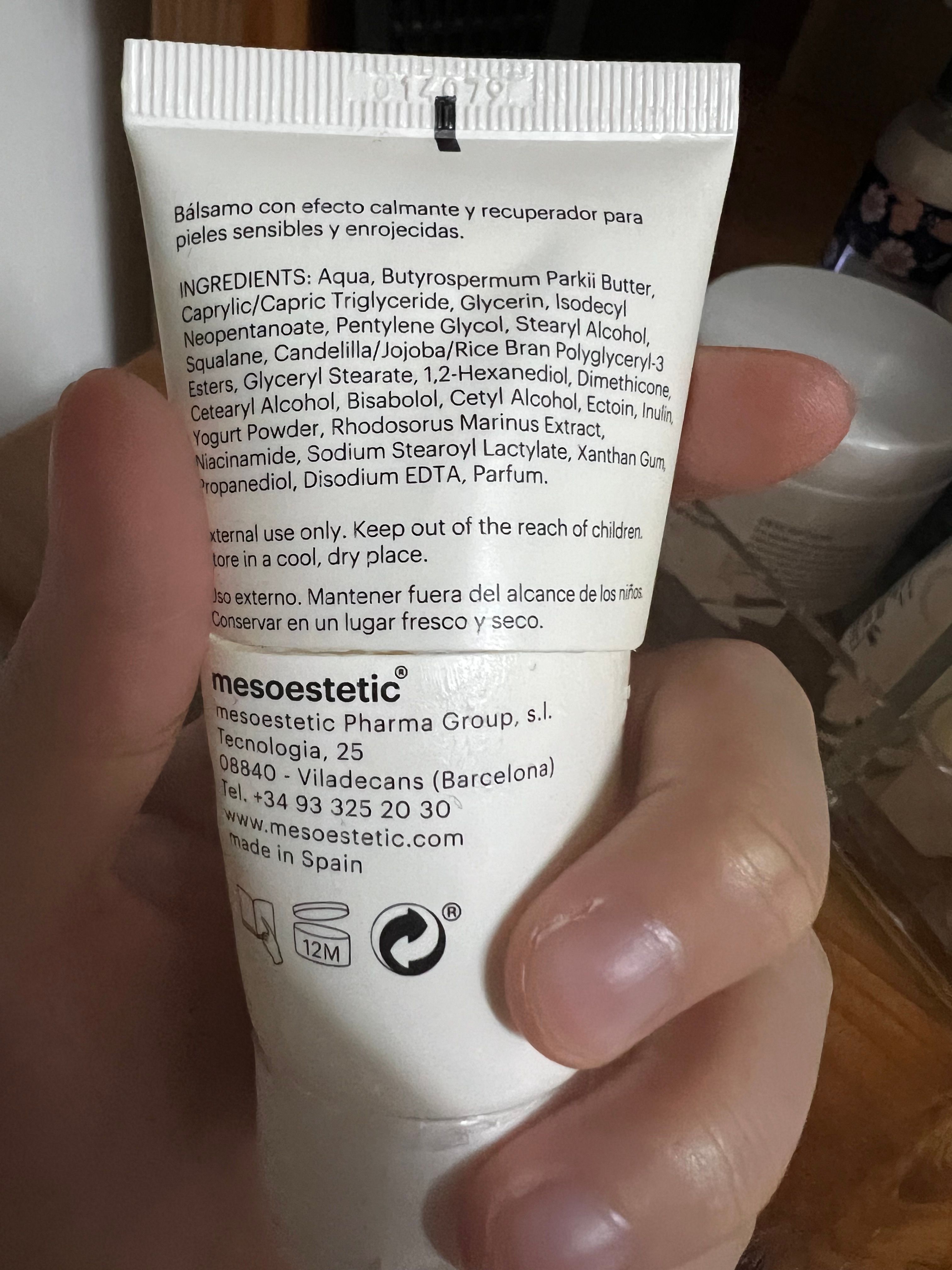 Mesoestetic 專業修復抗敏面霜 真實評價/實測照片 byChu***loe 1