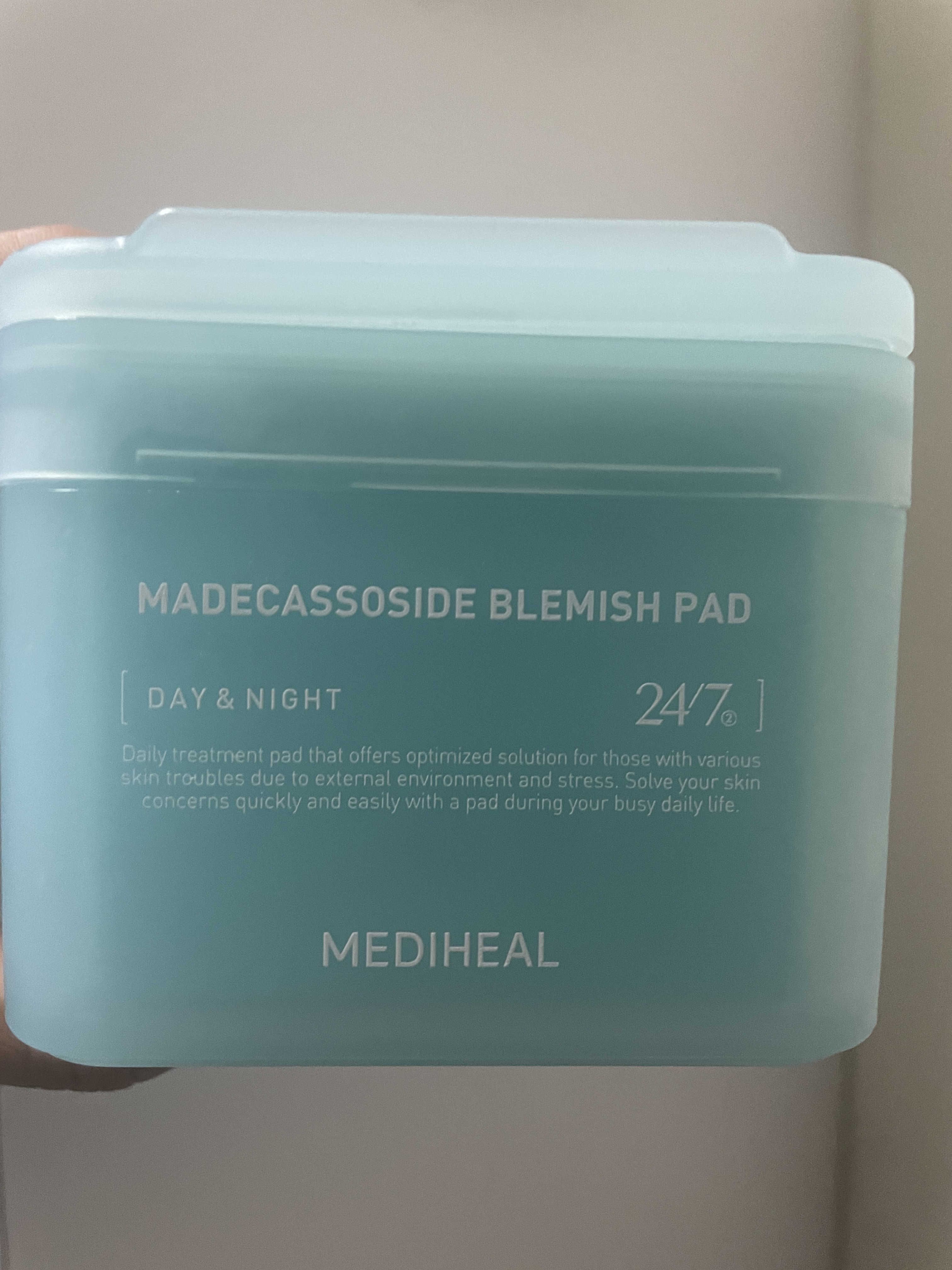 Mediheal 積雪草舒緩淡印護理棉片 真實評價/實測照片 byJ*M 1