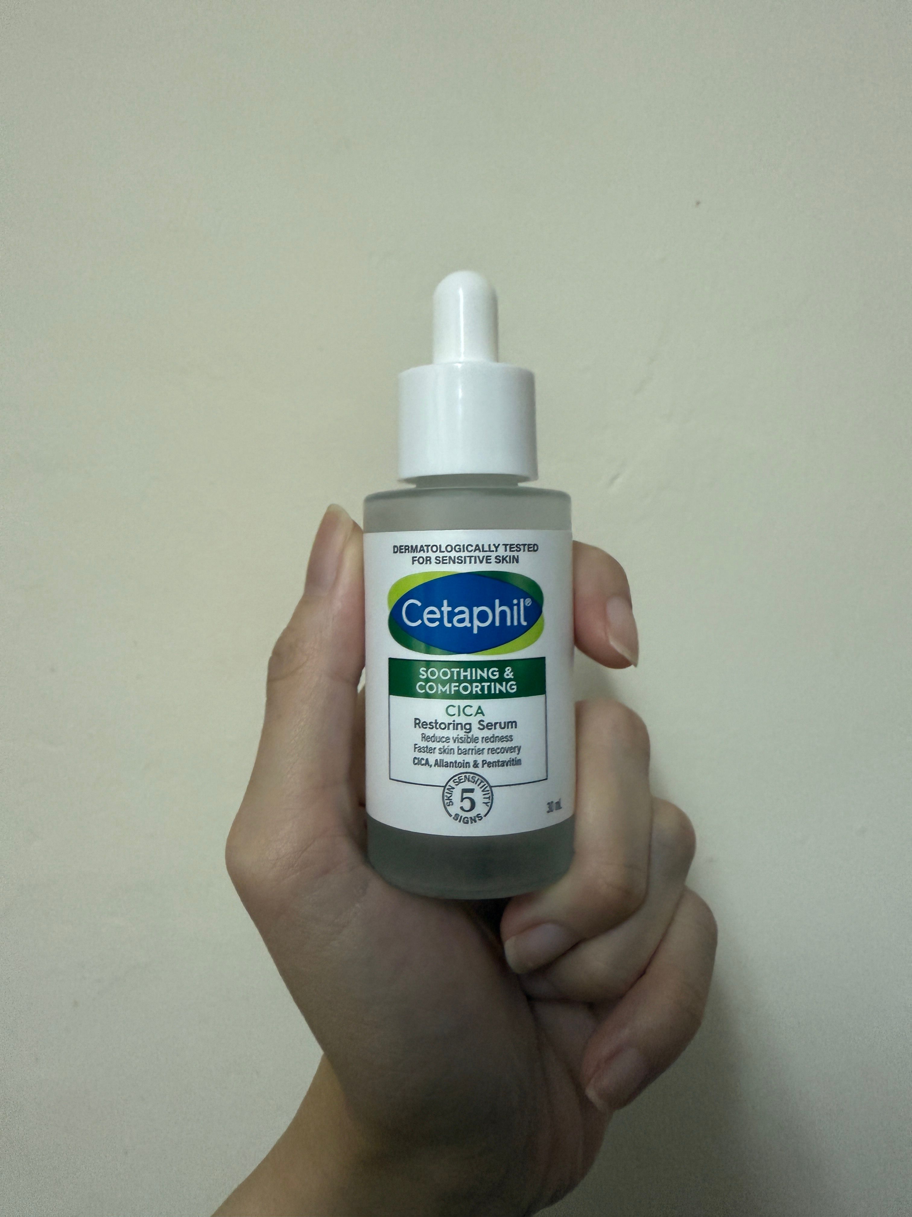 Cetaphil 積雪草舒敏修復精華液 真實評價/實測照片 byKa**tt 1