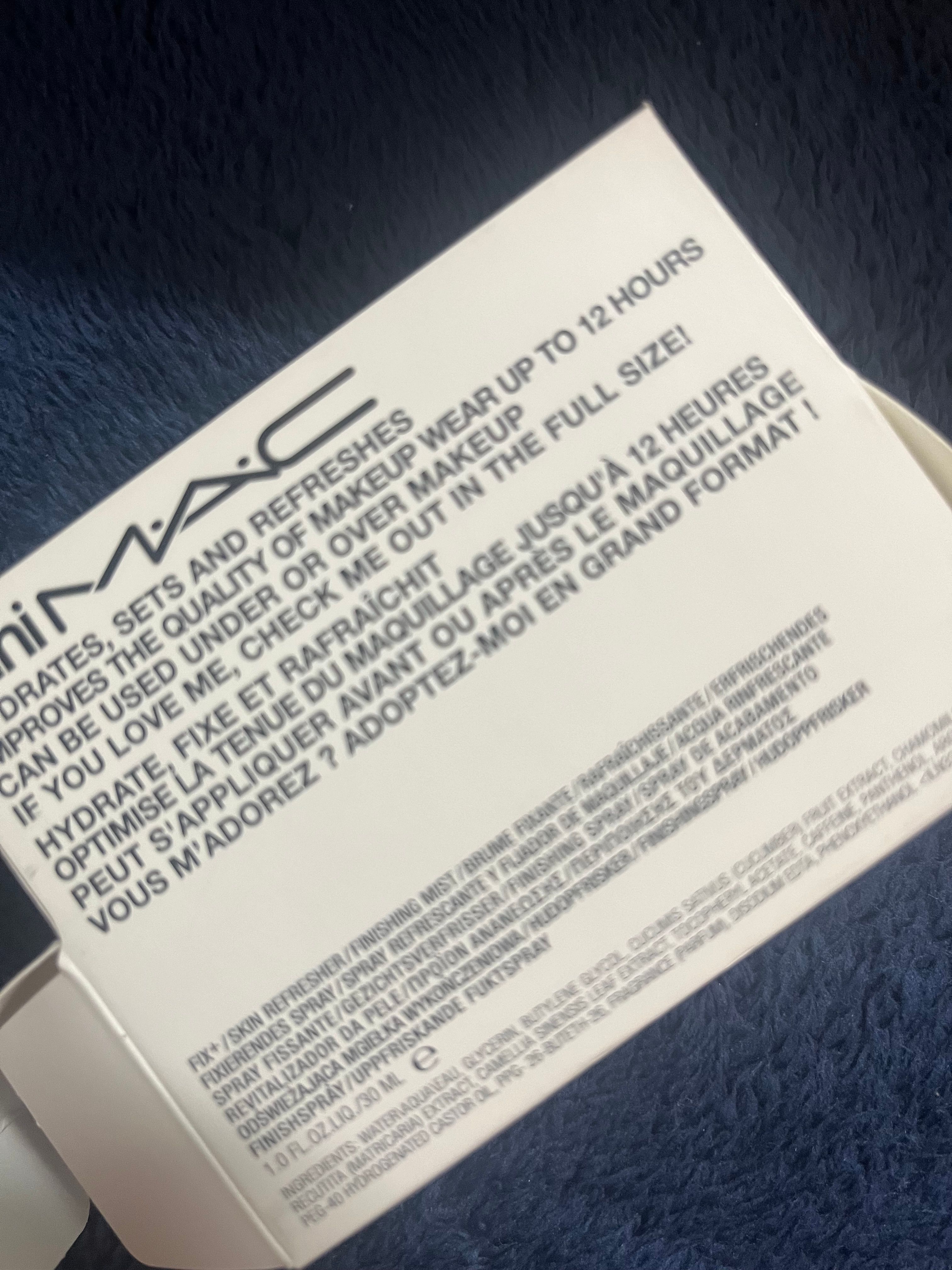 MAC Cosmetics 妝前瞬間定妝噴霧 真實評價/實測照片 byhok***************com 1