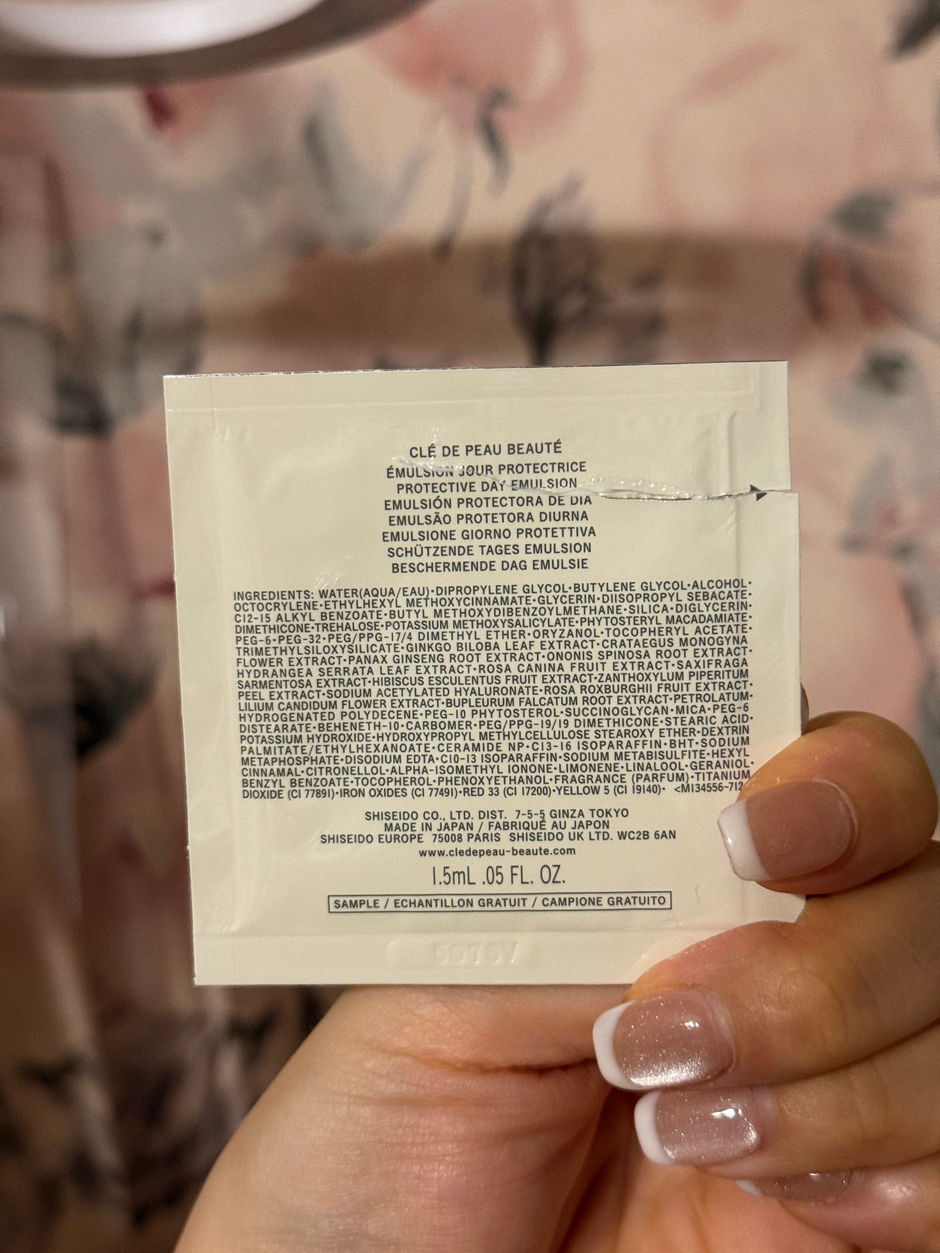 Cle De Peau 鉑鑽日間防曬活膚乳液 SPF25 PA+++ 真實評價/用後感 bysAs***InG 1 Cle De Peau 鉑鑽日間防曬活膚乳液 SPF25 PA+++ 真實評價/實測照片 bysAs***InG 1