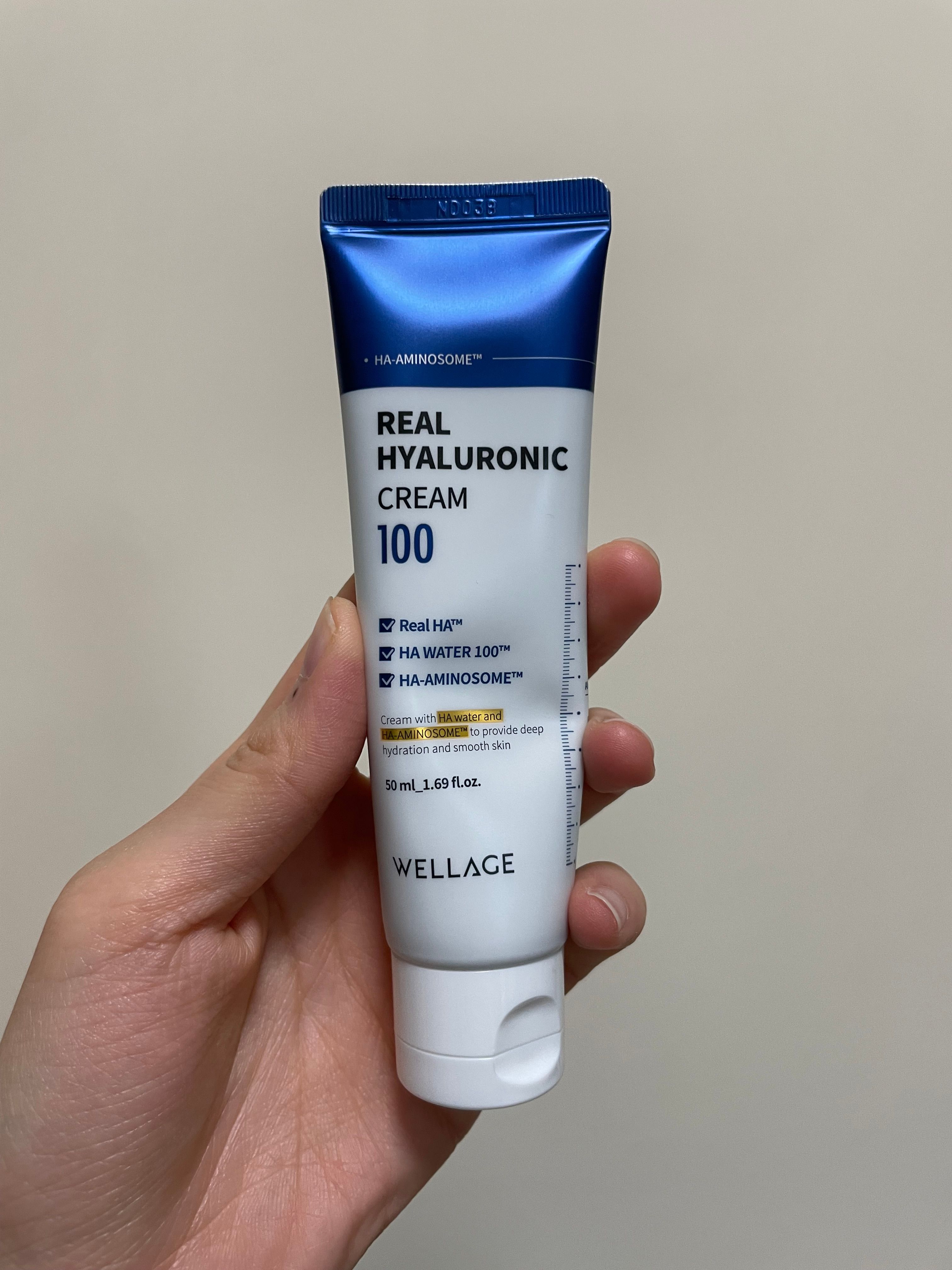 WELLAGE 唯拉珠 100%透明質酸保濕面霜 真實評價/實測照片 byc***g 2