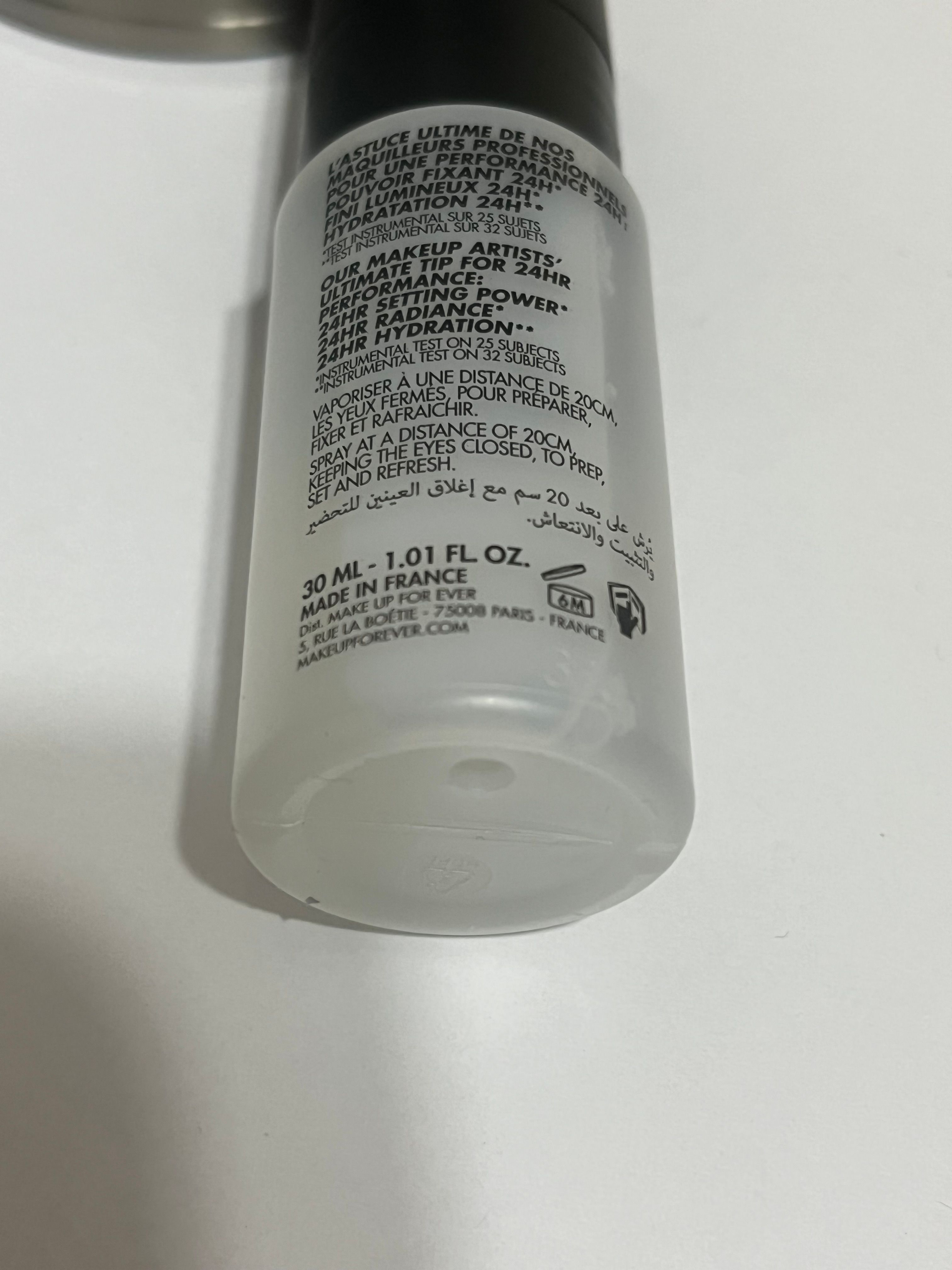 Make Up For Ever 水氧定妝噴霧 真實評價/用後感 byhok***************com 1 Make Up For Ever 水氧定妝噴霧 真實評價/實測照片 byhok***************com 1