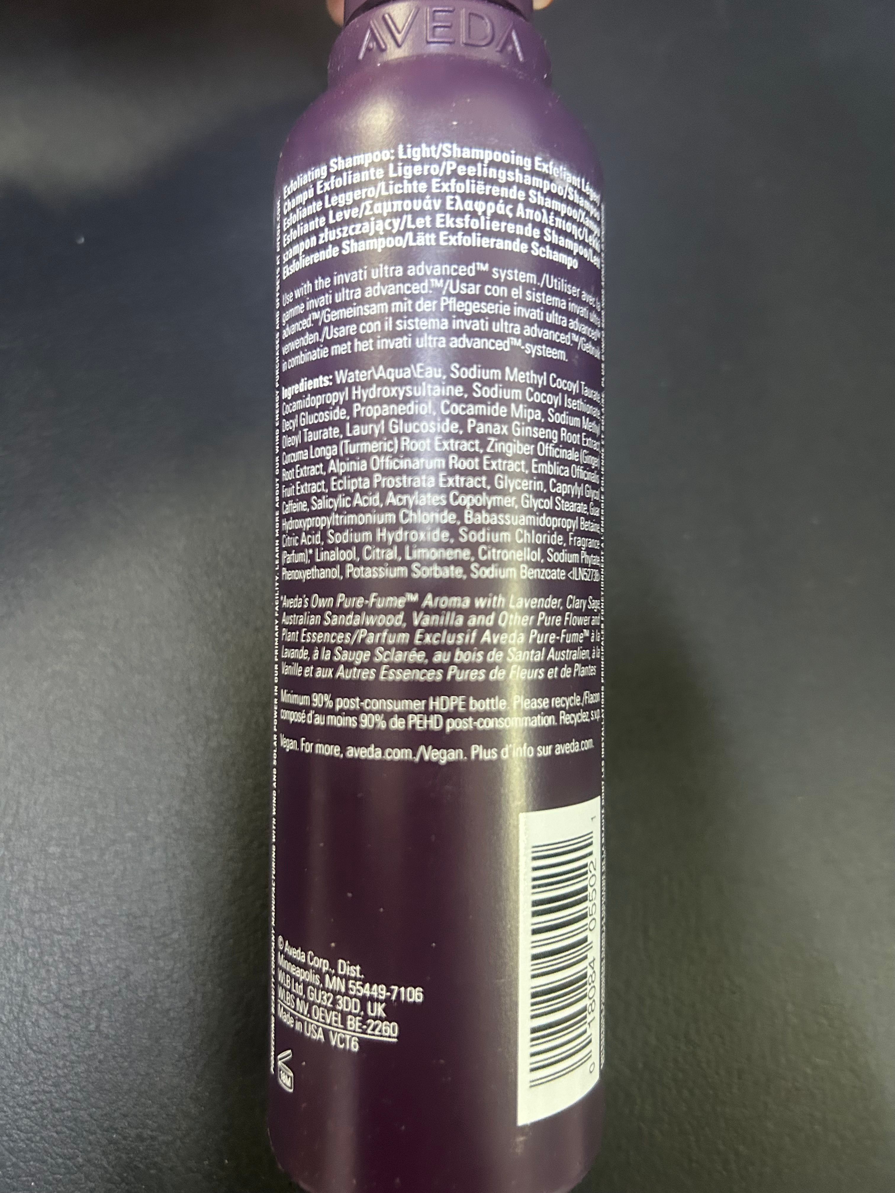 Aveda invati advanced™ 頭皮淨化洗髮水 真實評價/實測照片 byc**i 2