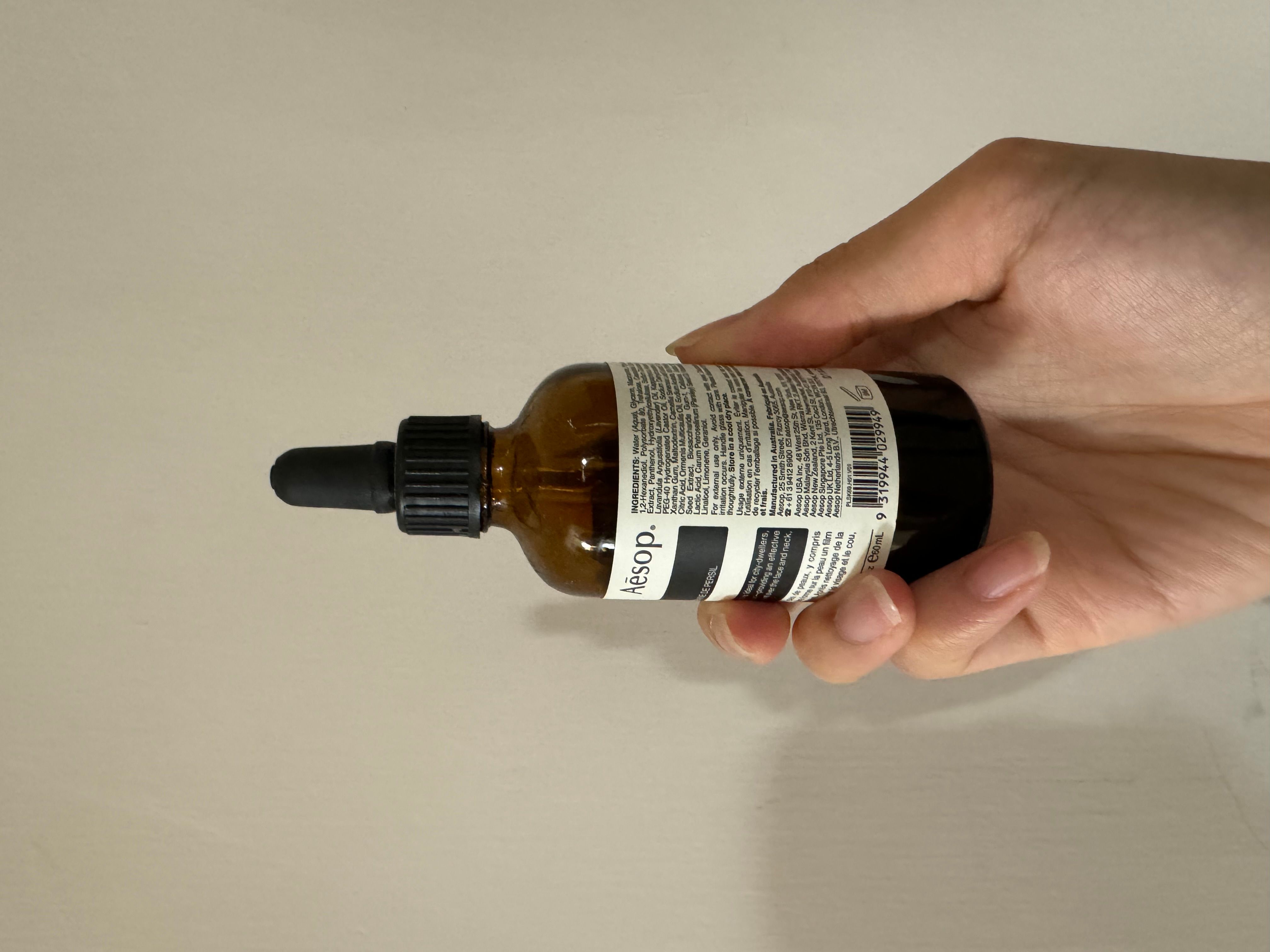 Aesop 香芹籽抗氧化高效精華 真實評價/實測照片 byamy*************com 1