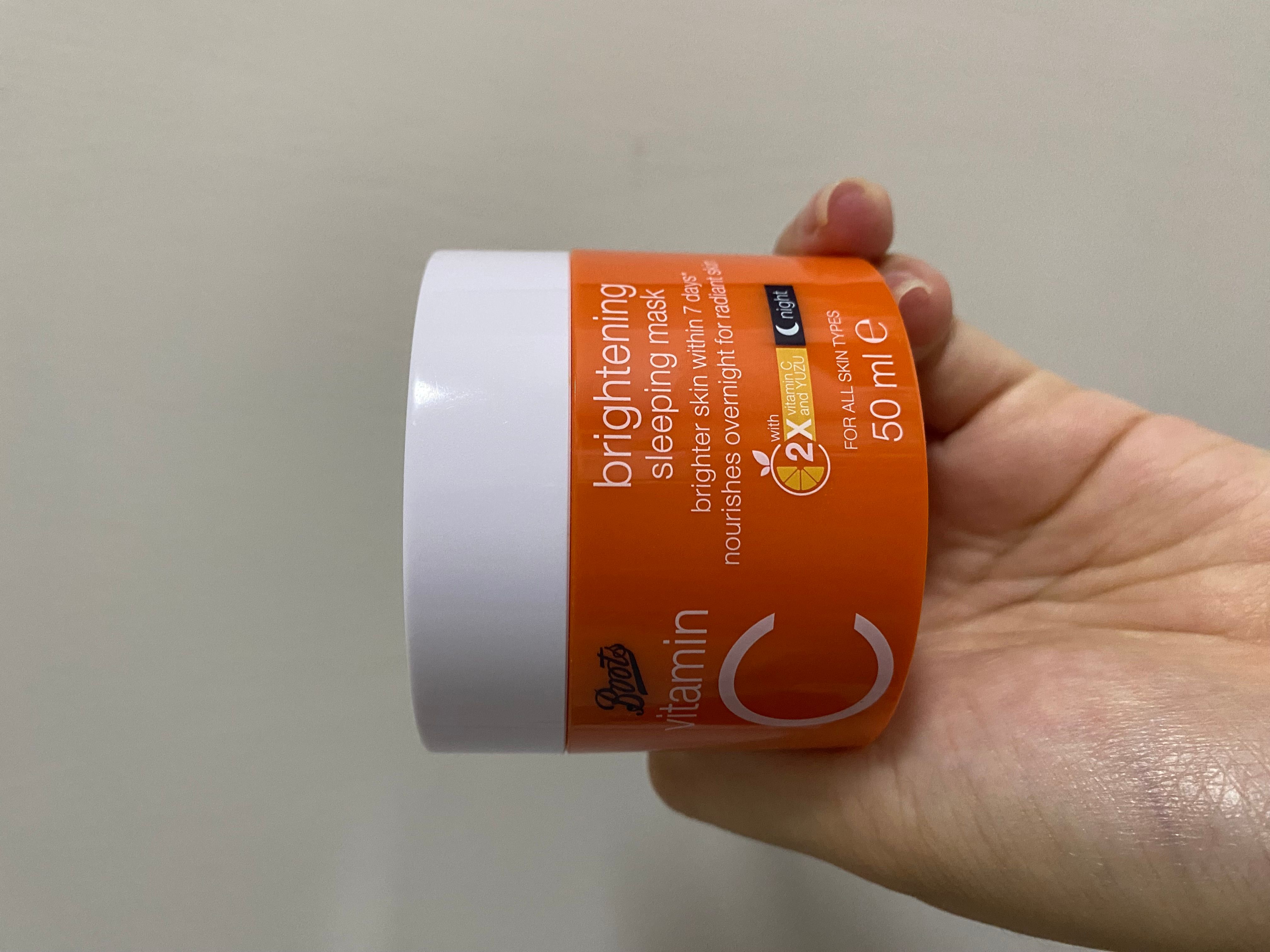 Boots 維他命C亮白睡眠面膜 真實評價/實測照片 bysel***************com 1