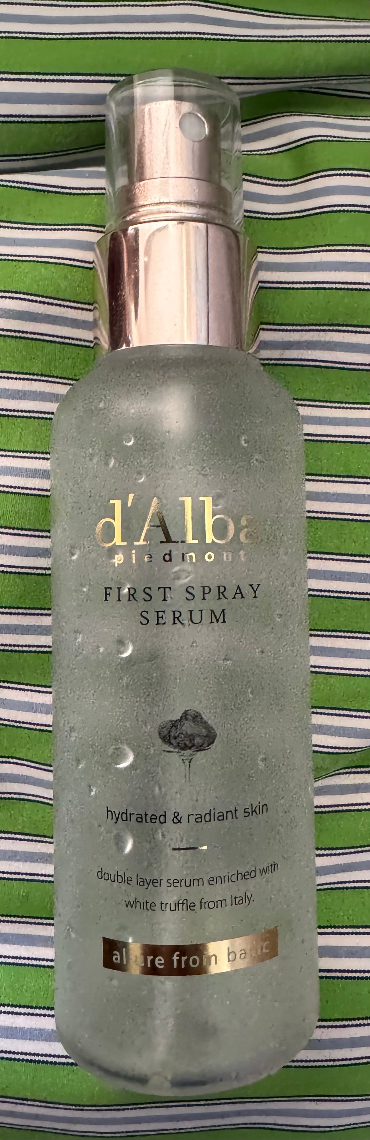 d'Alba 白松露精華保濕噴霧 真實評價/實測照片 byWo****ng 1