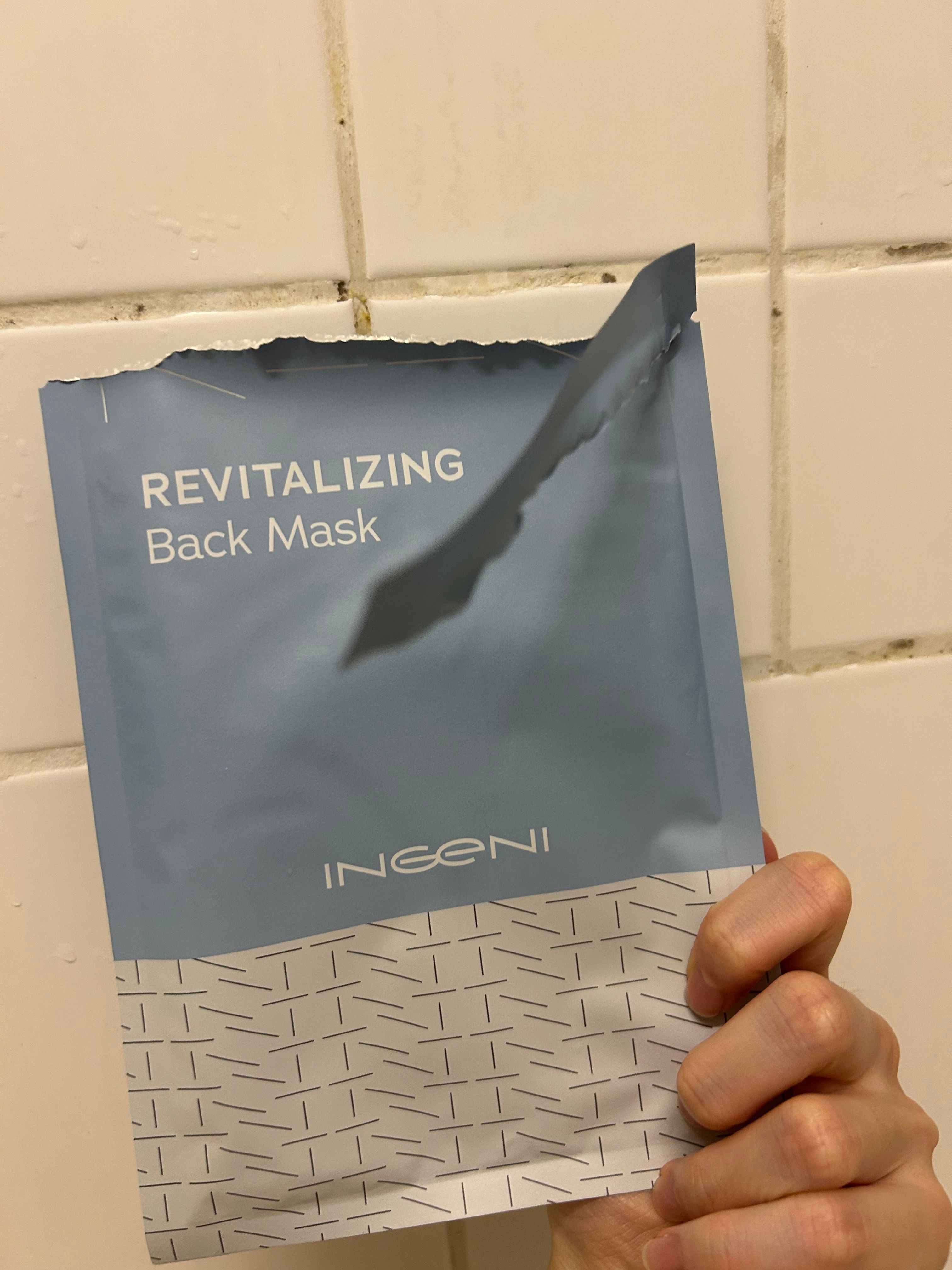 ingeni 新肌霓背膜 真實評價/實測照片 byU**r 1