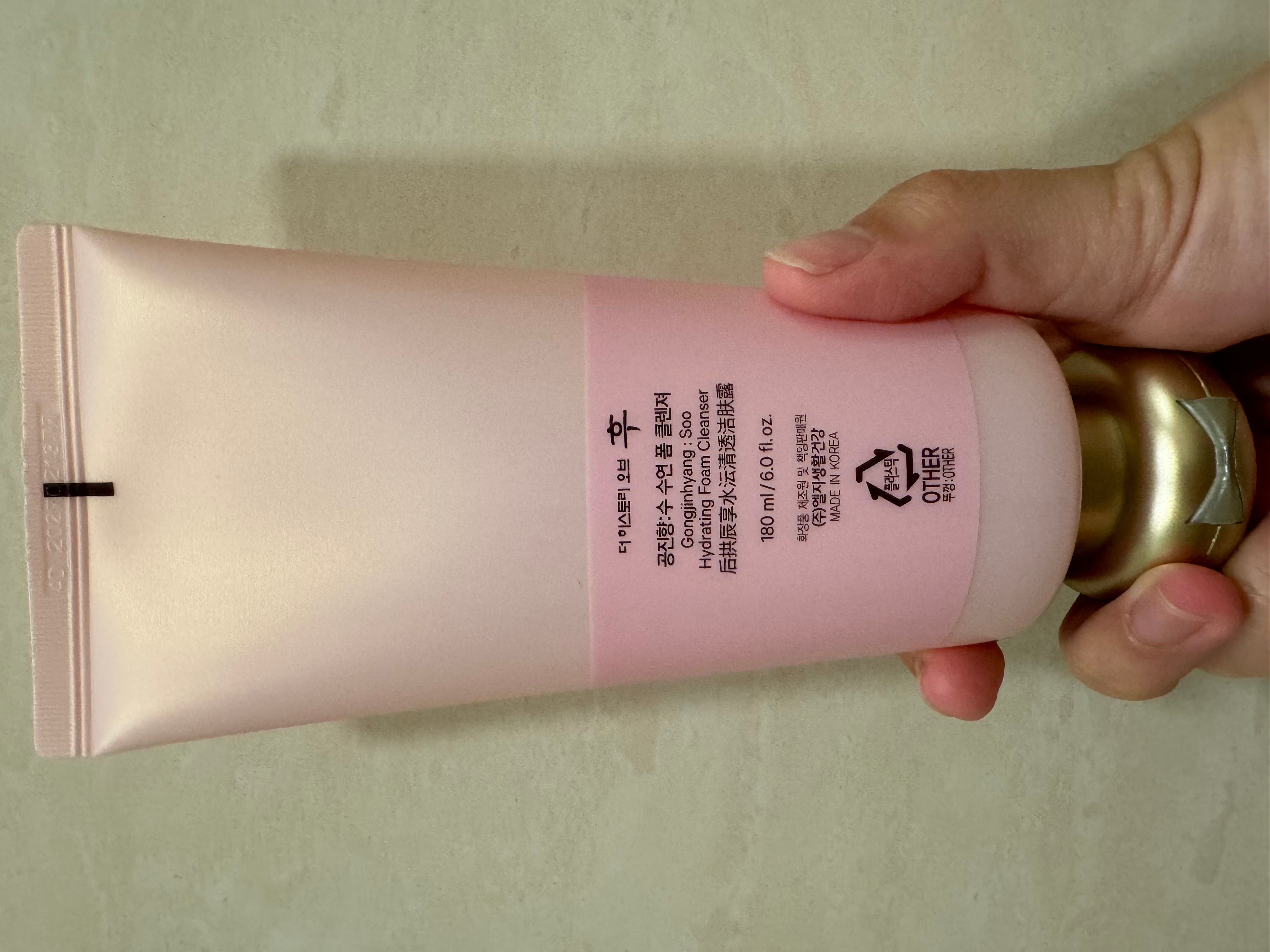 Whoo后 水研洗面乳 真實評價/實測照片 byCh****22 1