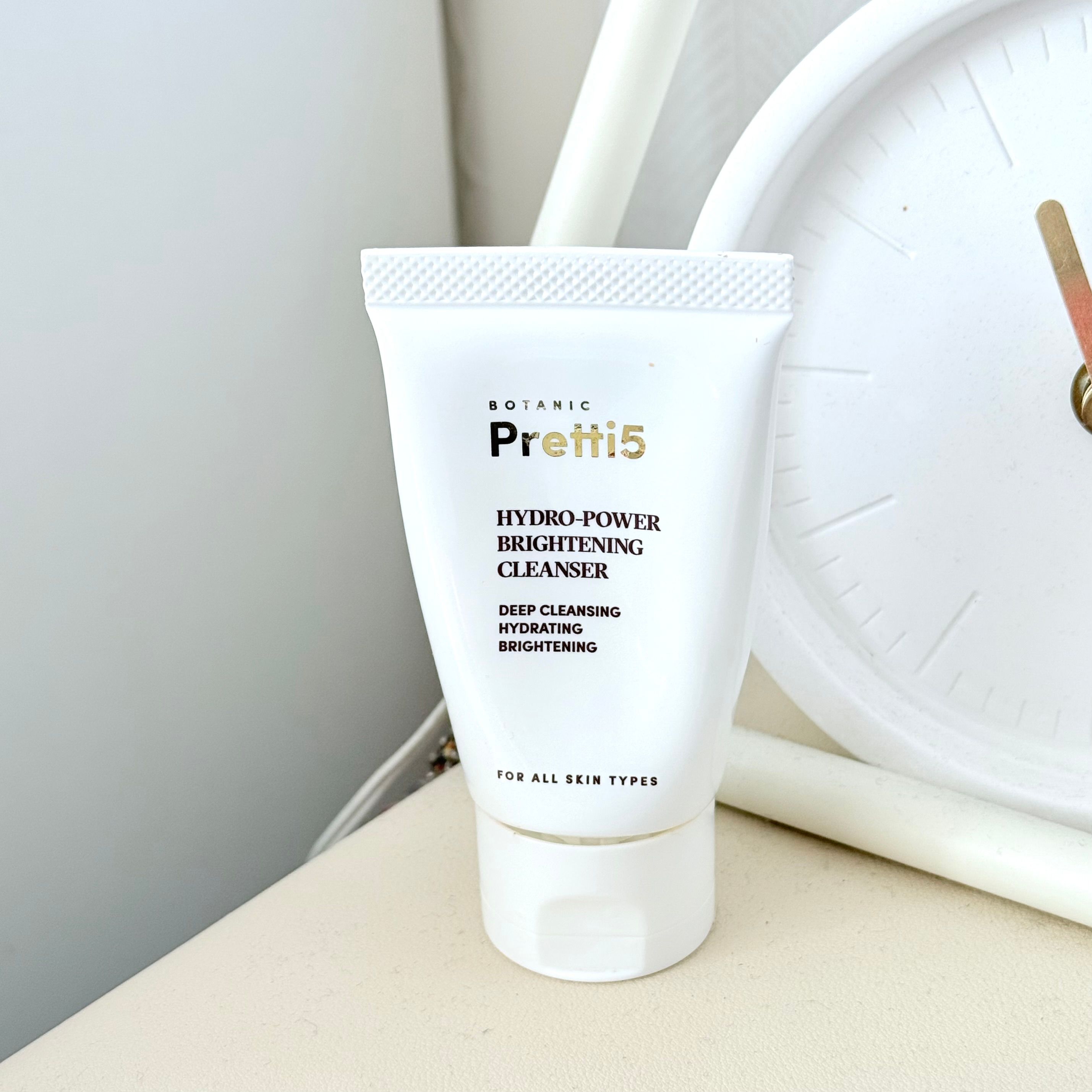 Pretti5 煥光水潤潔面乳 真實評價/實測照片 byk*y 2