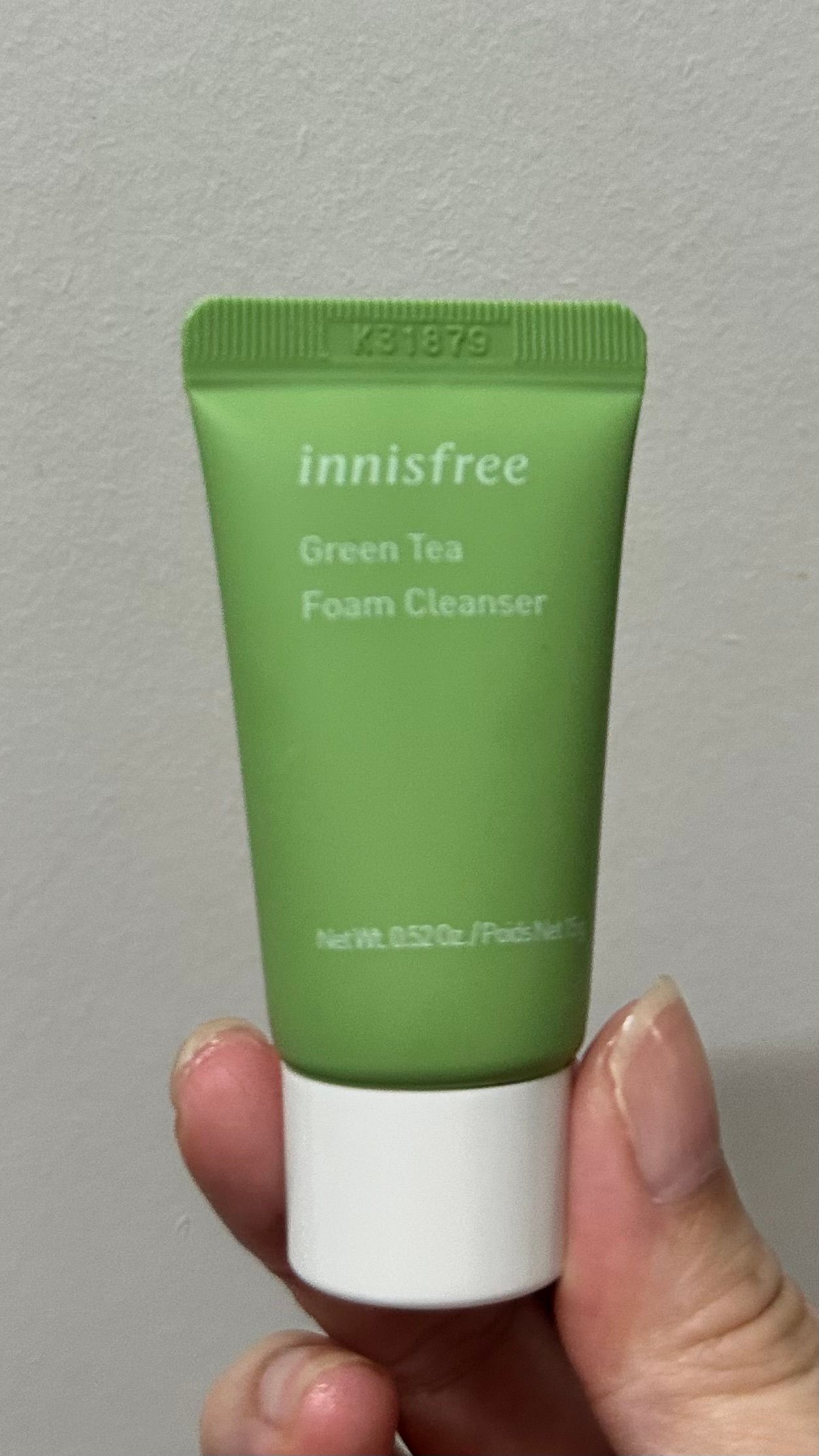 Innisfree 綠茶清爽洗面乳 真實評價/實測照片 byzoe**************.hk 1
