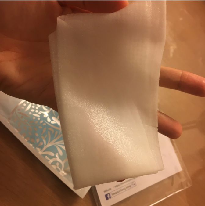 Freeplus 潤透純棉面膜 真實評價/用後感 by 1 Freeplus 潤透純棉面膜 真實評價/實測照片 by 1