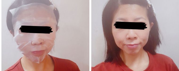 Freeplus 潤透純棉面膜 真實評價/用後感 by 2 Freeplus 潤透純棉面膜 真實評價/實測照片 by 2