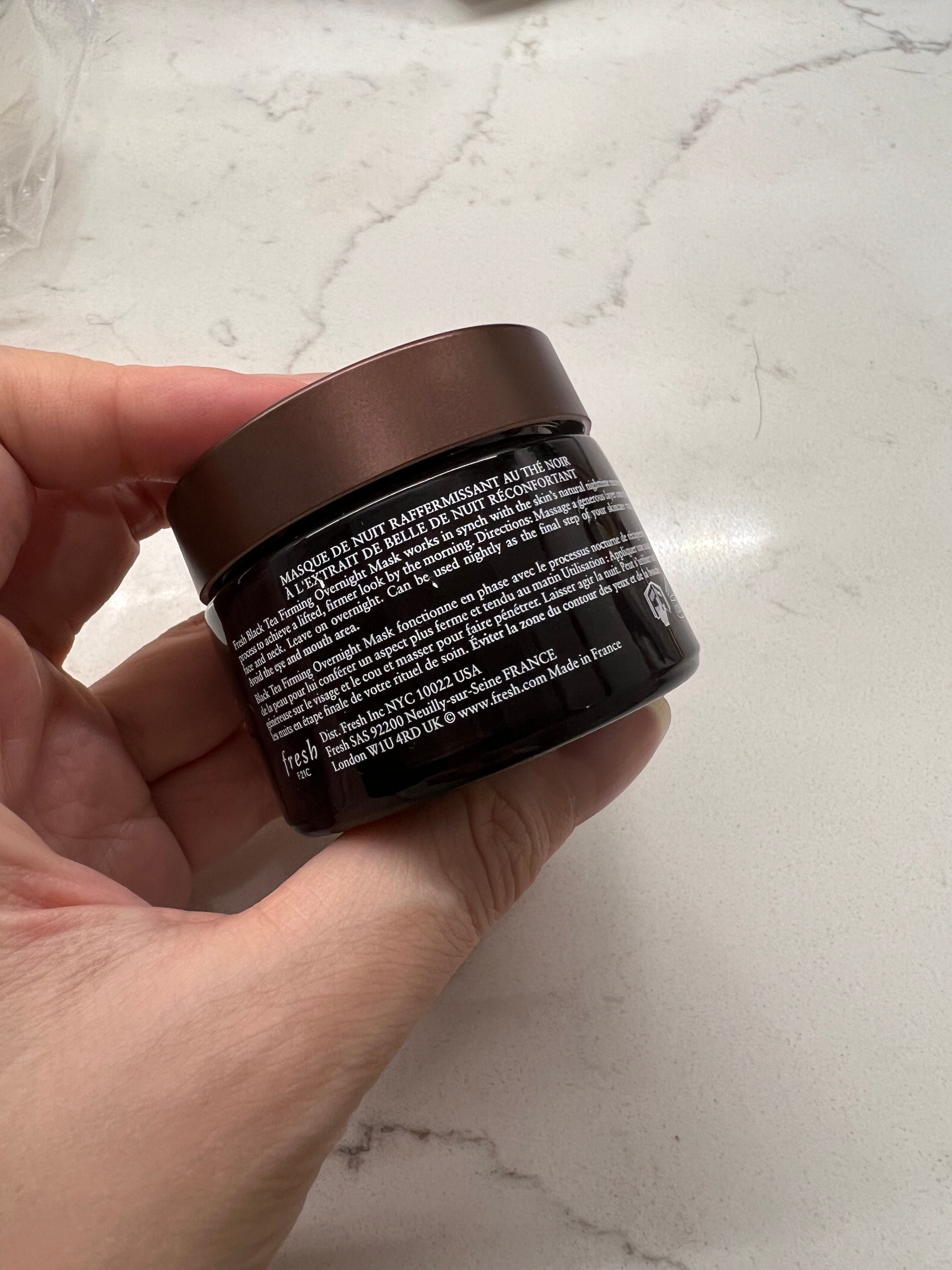 Fresh 紅茶晚間緊緻面膜 真實評價/實測照片 by* 1