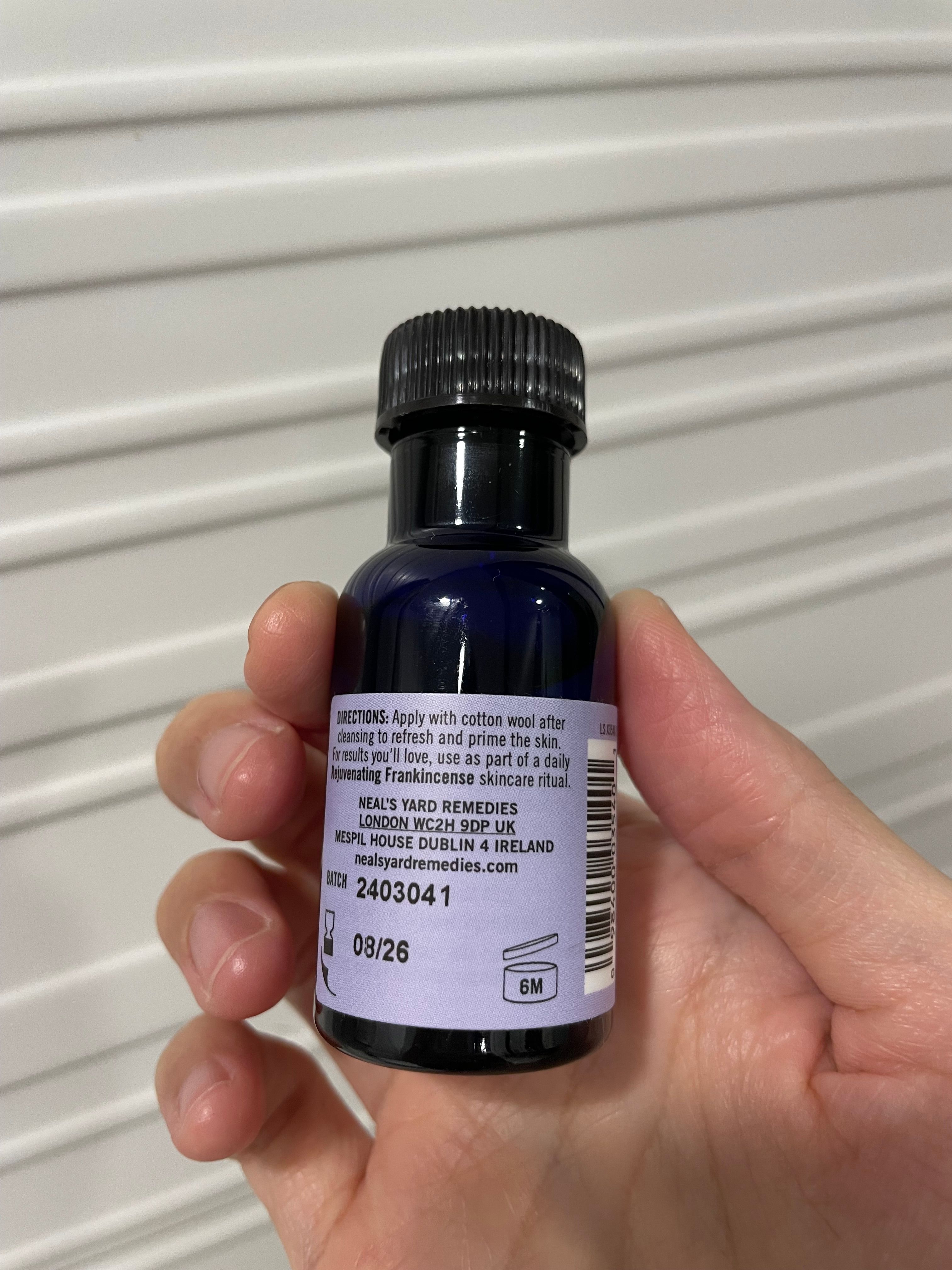 Neal’s Yard Remedies 乳香賦活爽膚水 真實評價/用後感 byBl****ng 2 Neal’s Yard Remedies 乳香賦活爽膚水 真實評價/實測照片 byBl****ng 2