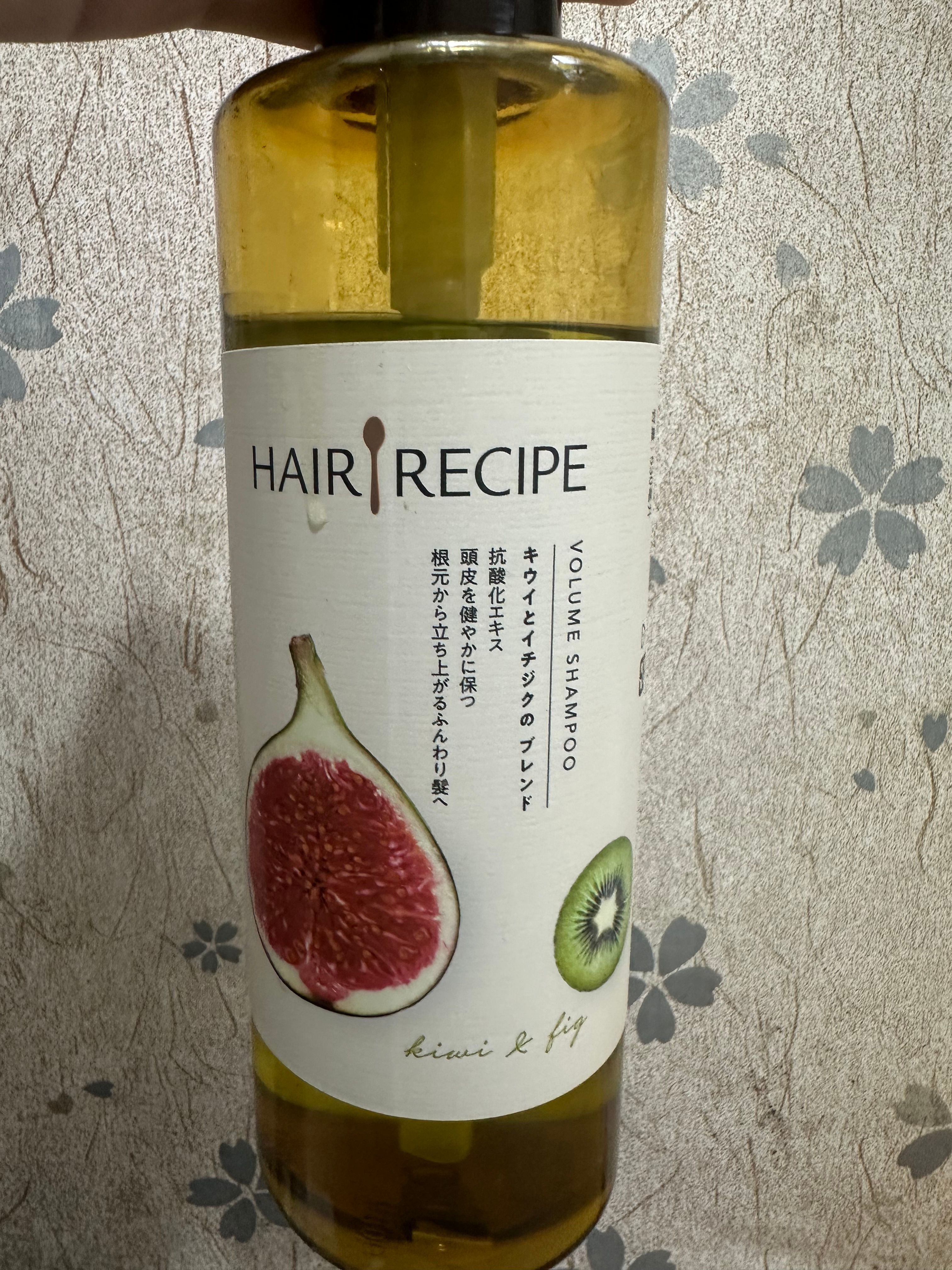 Hair Recipe 奇異果 X 無花果清爽營養洗髮露 真實評價/實測照片 byCry******ong 1