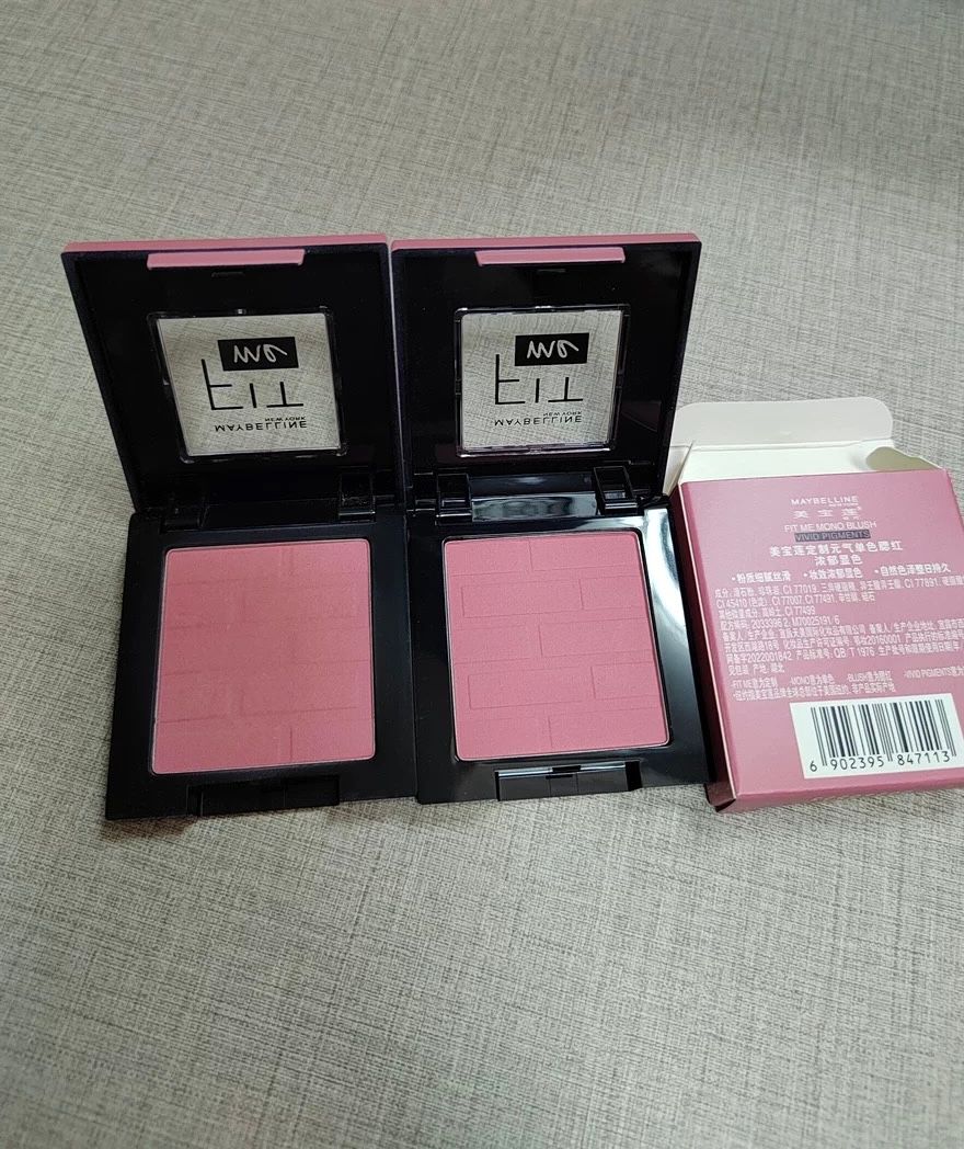 Maybelline New York FIT ME!胭脂 真實評價/用後感 byH**a 1 Maybelline New York FIT ME!胭脂 真實評價/實測照片 byH**a 1