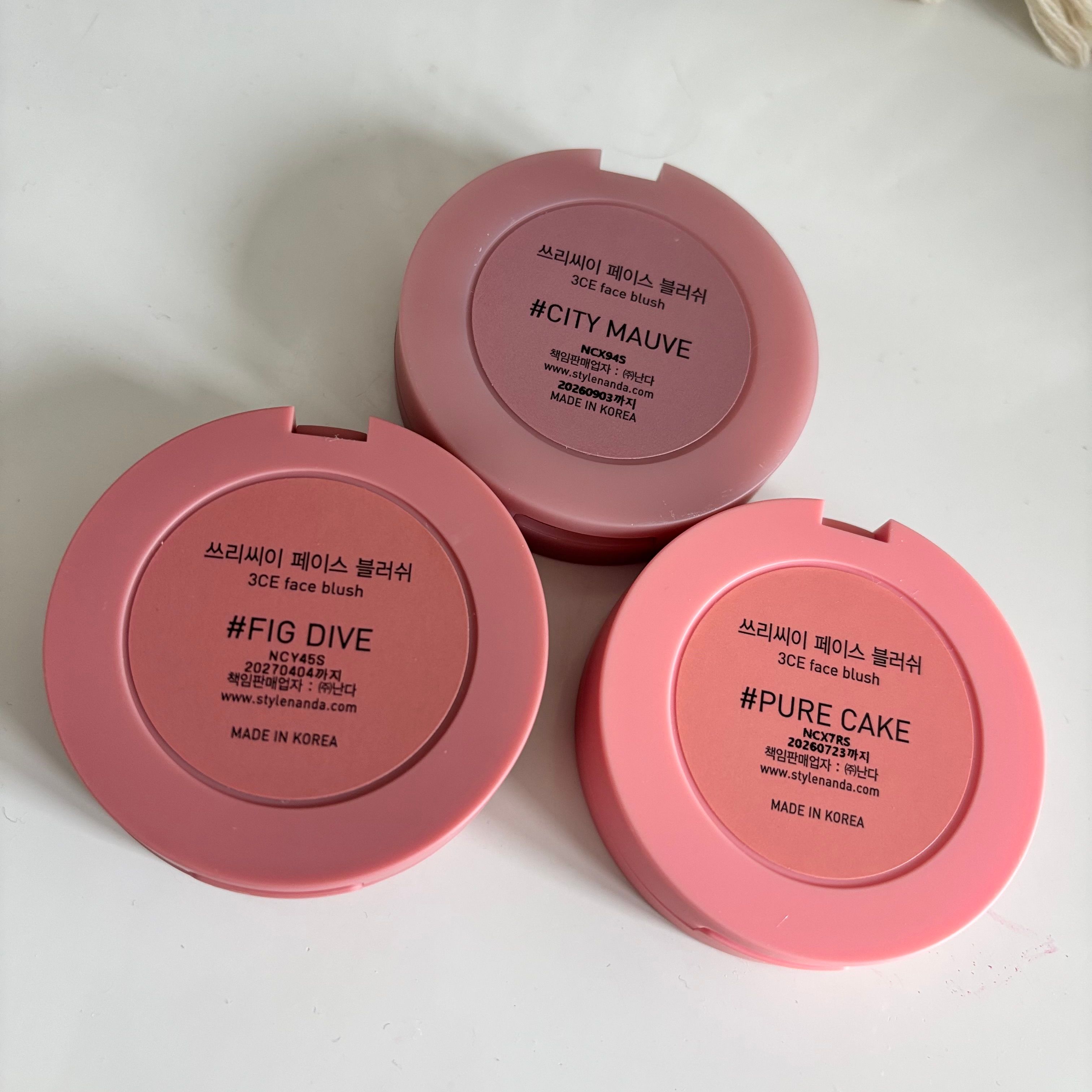 3CE 單色啞光胭脂 真實評價/實測照片 bya_m*******bit 2