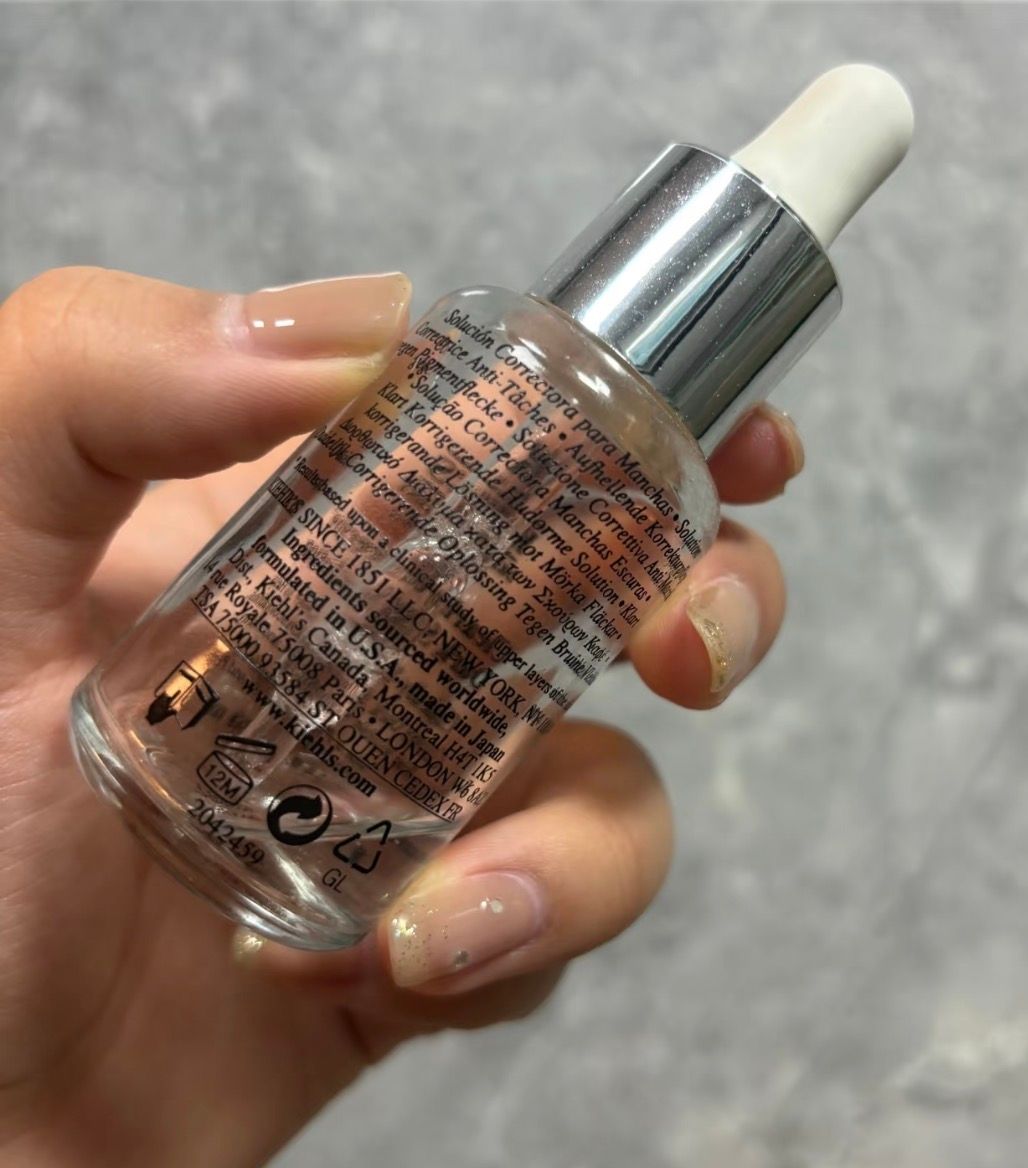 Kiehl's 醫學維C淡斑精華 真實評價/實測照片 byy*n 2