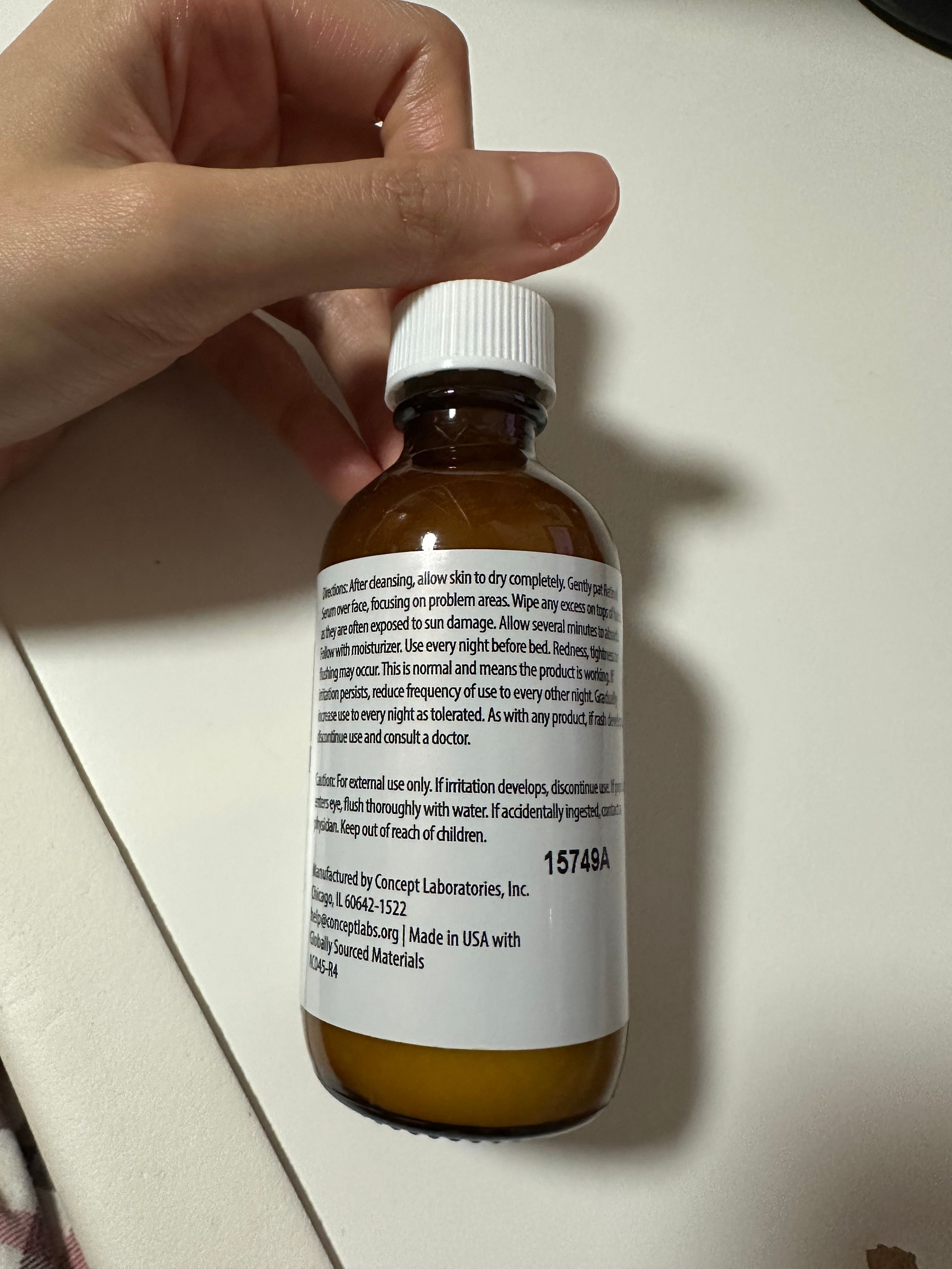 Advanced Clinicals 視黃醇面部精華 真實評價/實測照片 byBe***za 1