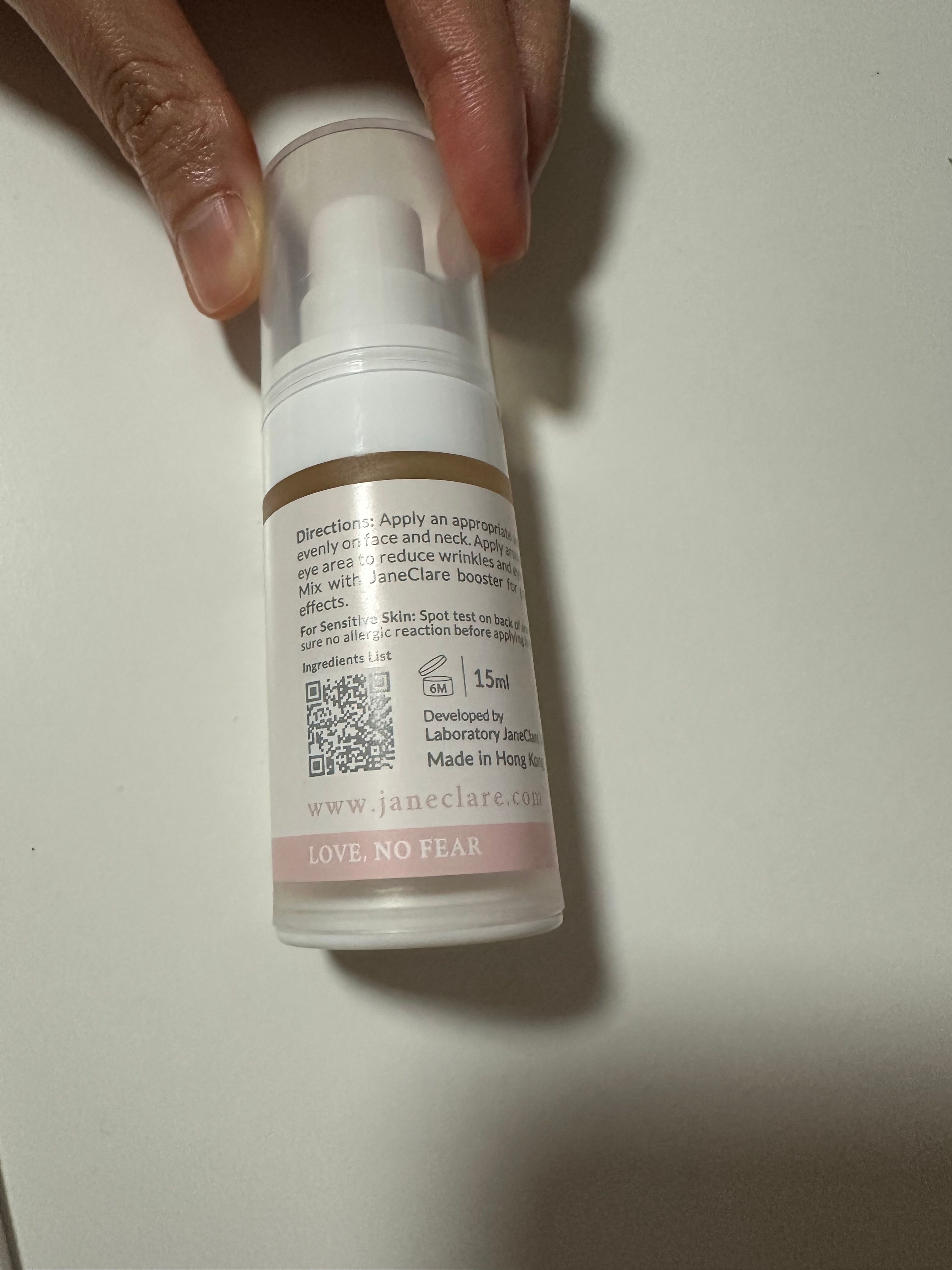 JaneClare 人參滋潤奇蹟精華液 Ginseng Infused Serum 真實評價/實測照片 byBe***za 1