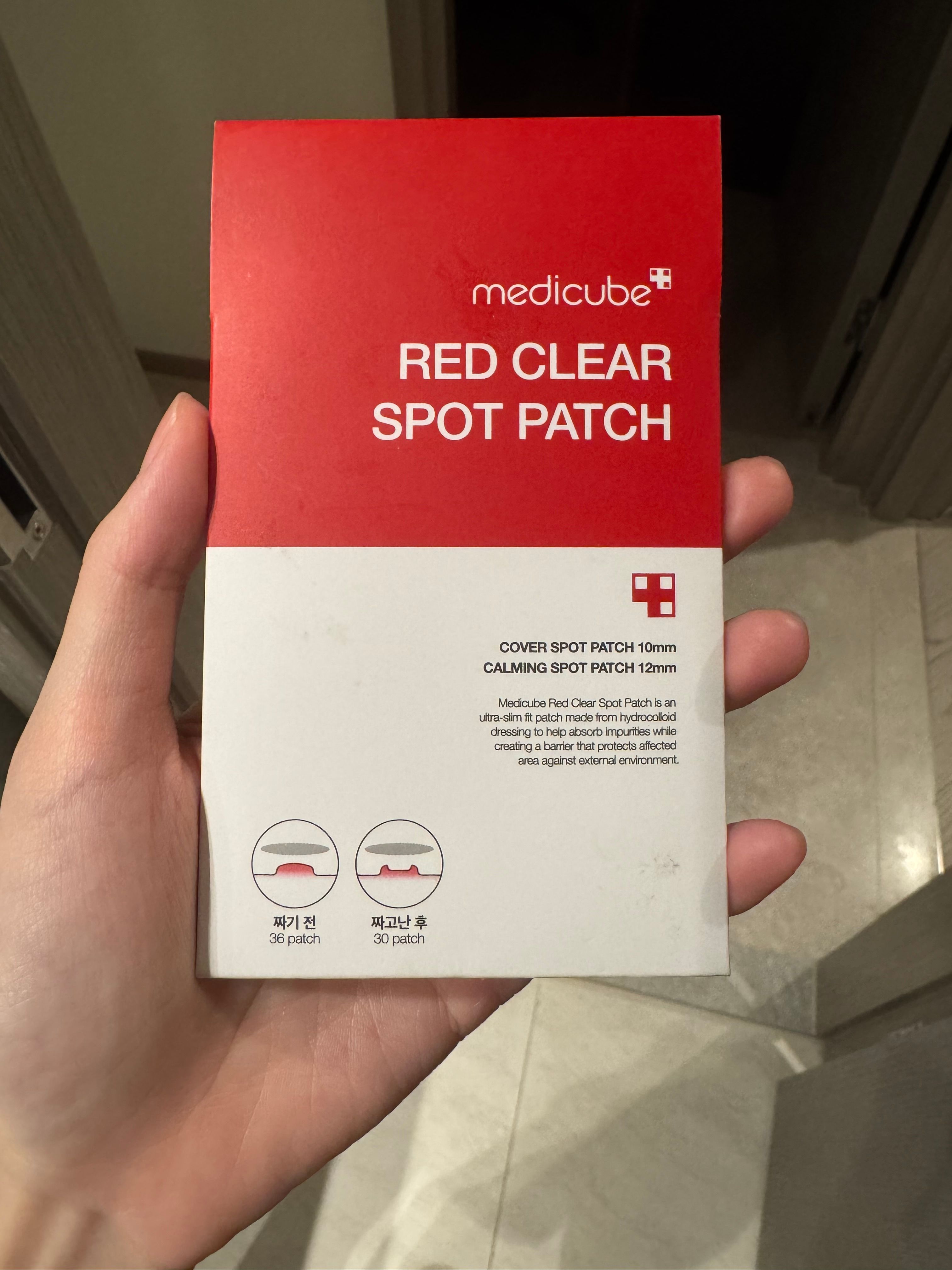 Medicube RED 抗菌痘痘貼 Red Clear Spot Patch 真實評價/用後感 byRu**cc 2 Medicube RED 抗菌痘痘貼 Red Clear Spot Patch 真實評價/實測照片 byRu**cc 2