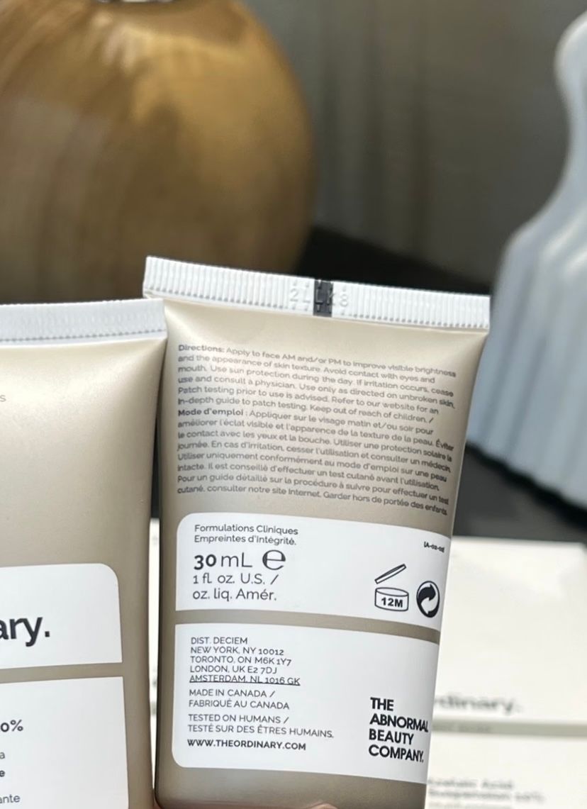 The Ordinary 杜鵑花酸 真實評價/實測照片 byshe******************.hk 1