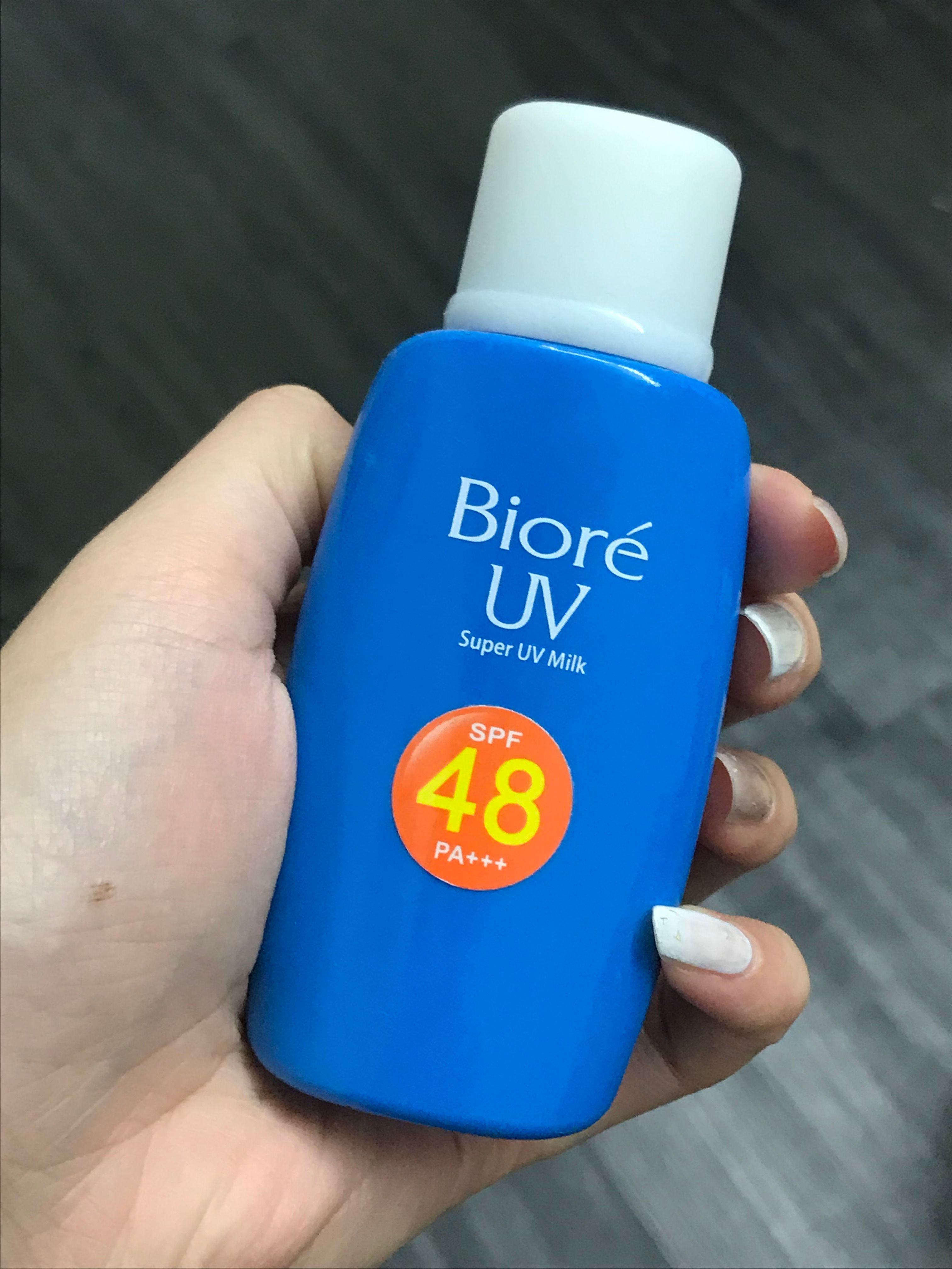 Biore 防水耐汗防曬乳液 真實評價/實測照片 bychr****************com 1